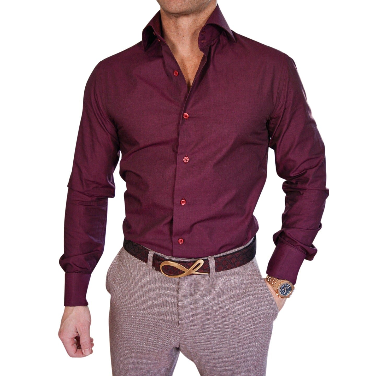 Plum Dress Shirt – SCCBOLD