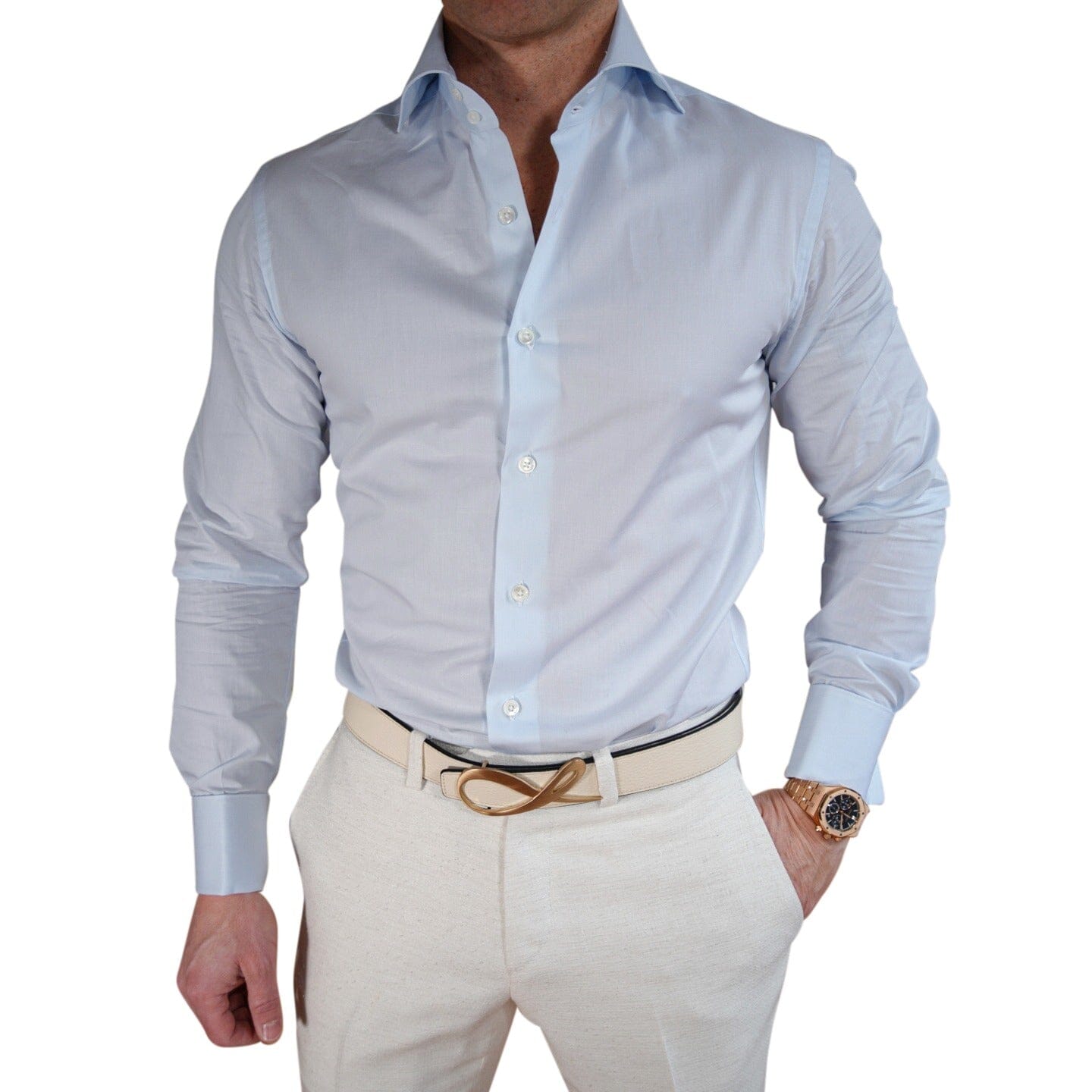 Pastel Blue Dress Shirt – SCCBOLD