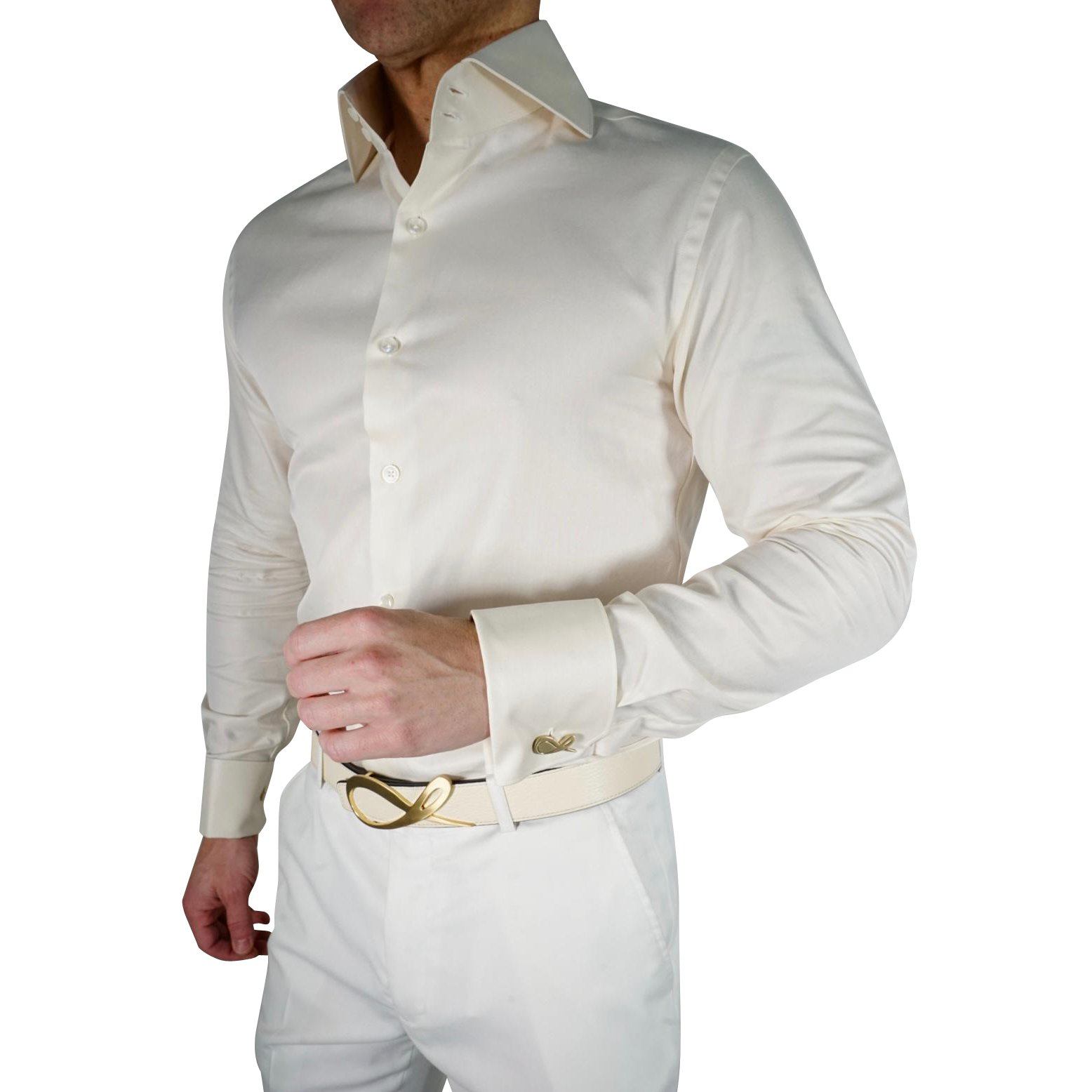 Classic Ivory Dress Shirt – SCCBOLD