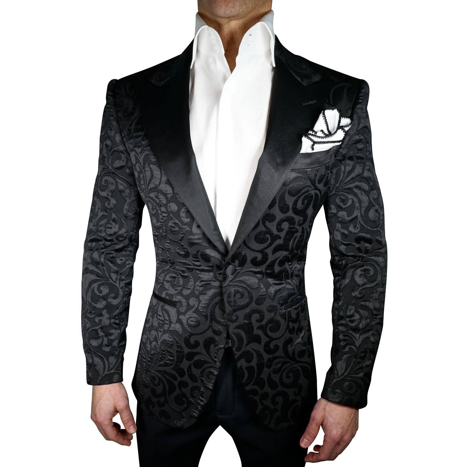 Black Paisley Jacket – SCCBOLD