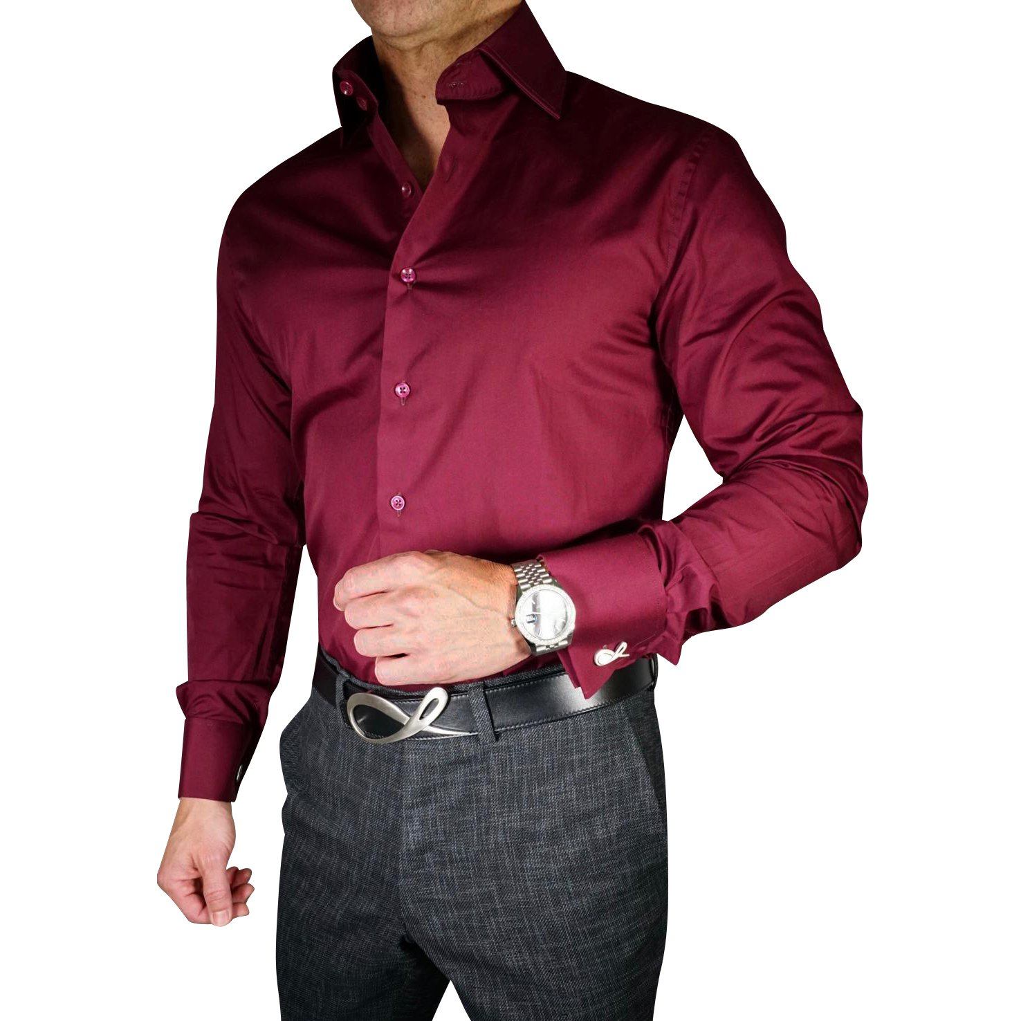 Burgundy Dress Shirt – SCCBOLD
