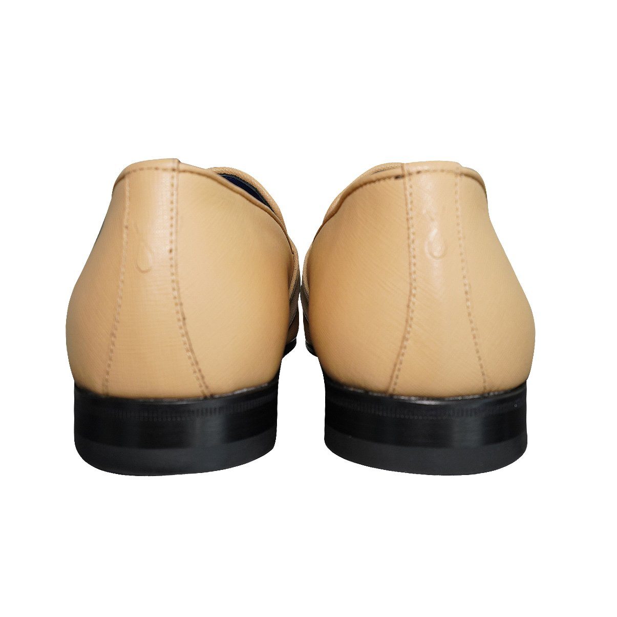 Tuscan Ostrich Monk Rose Gold Loafer-8