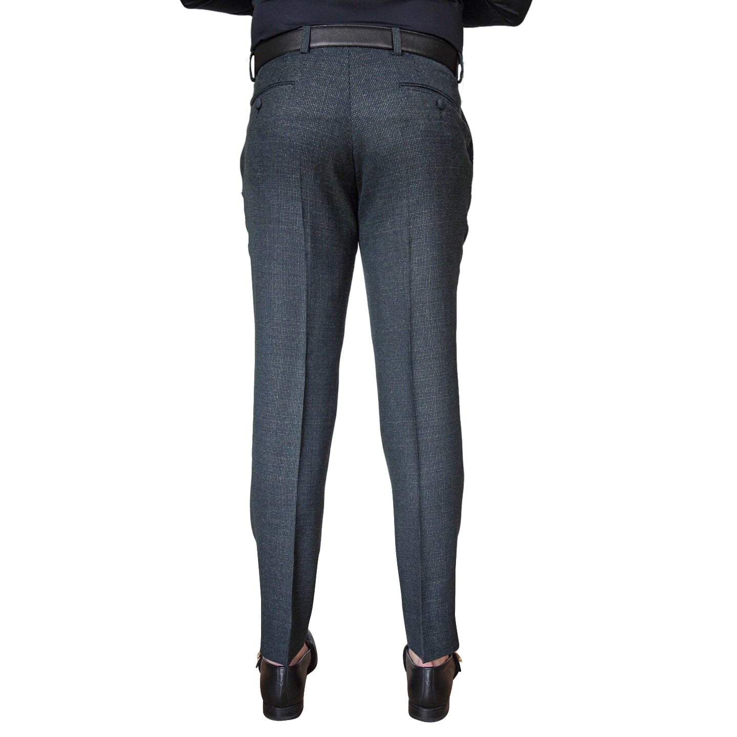 Midnight Jade Tweed Trousers @ The Vault-4
