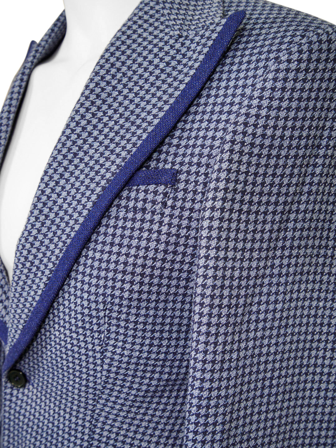 Powder Mica Blu Boucle Jacket @ The Vault-6