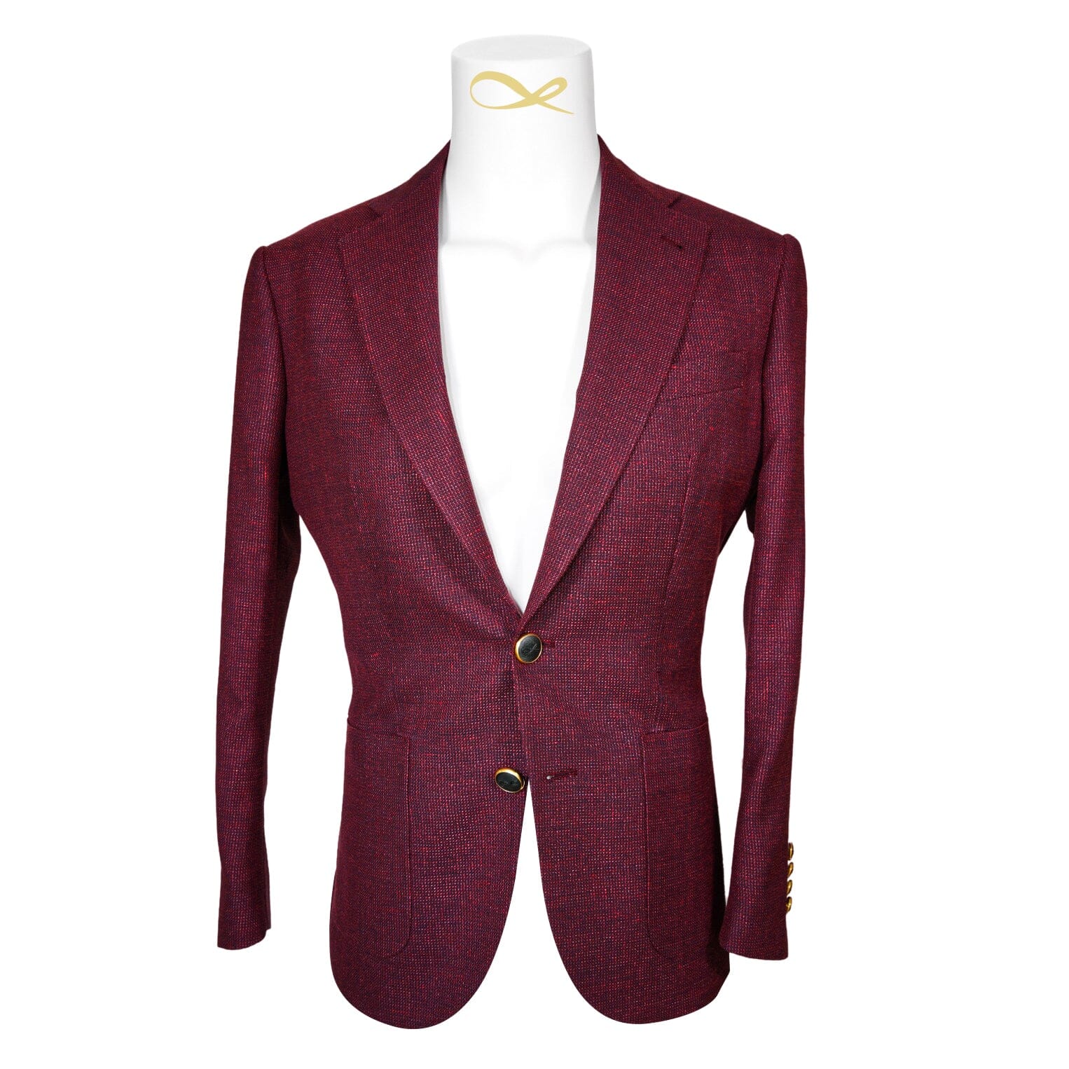 Midnight Marrone Tweed Jacket-4
