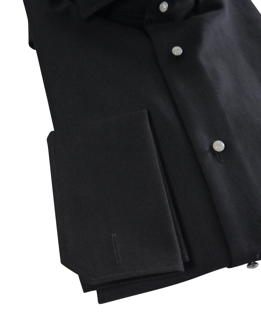 Black Classico Signature Tuxedo Shirt @ The Vault-4