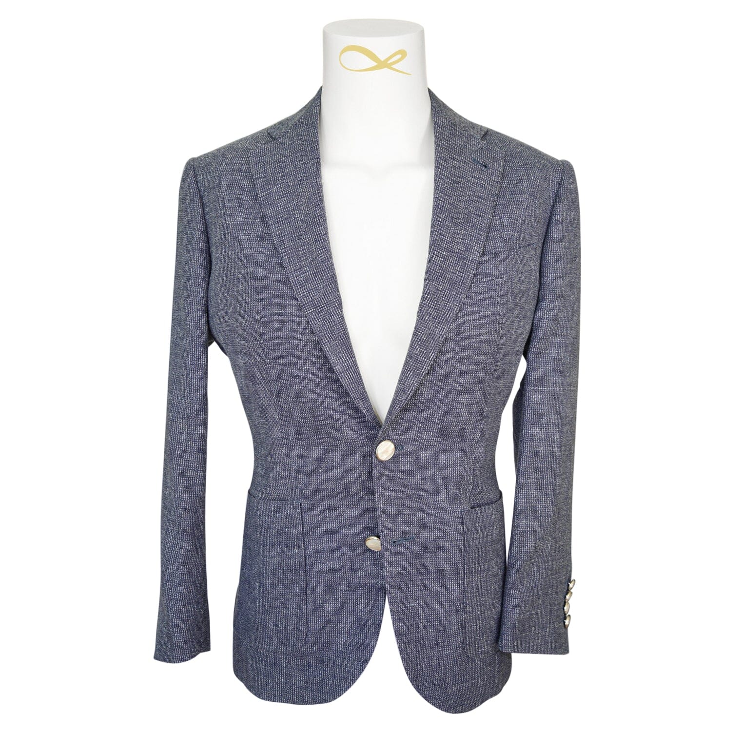 Cobalt Tweed Jacket-4