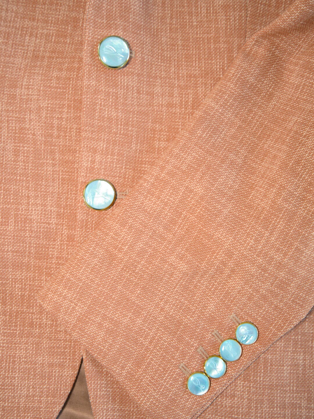 Copper Lino Tweed Sport Jacket-8