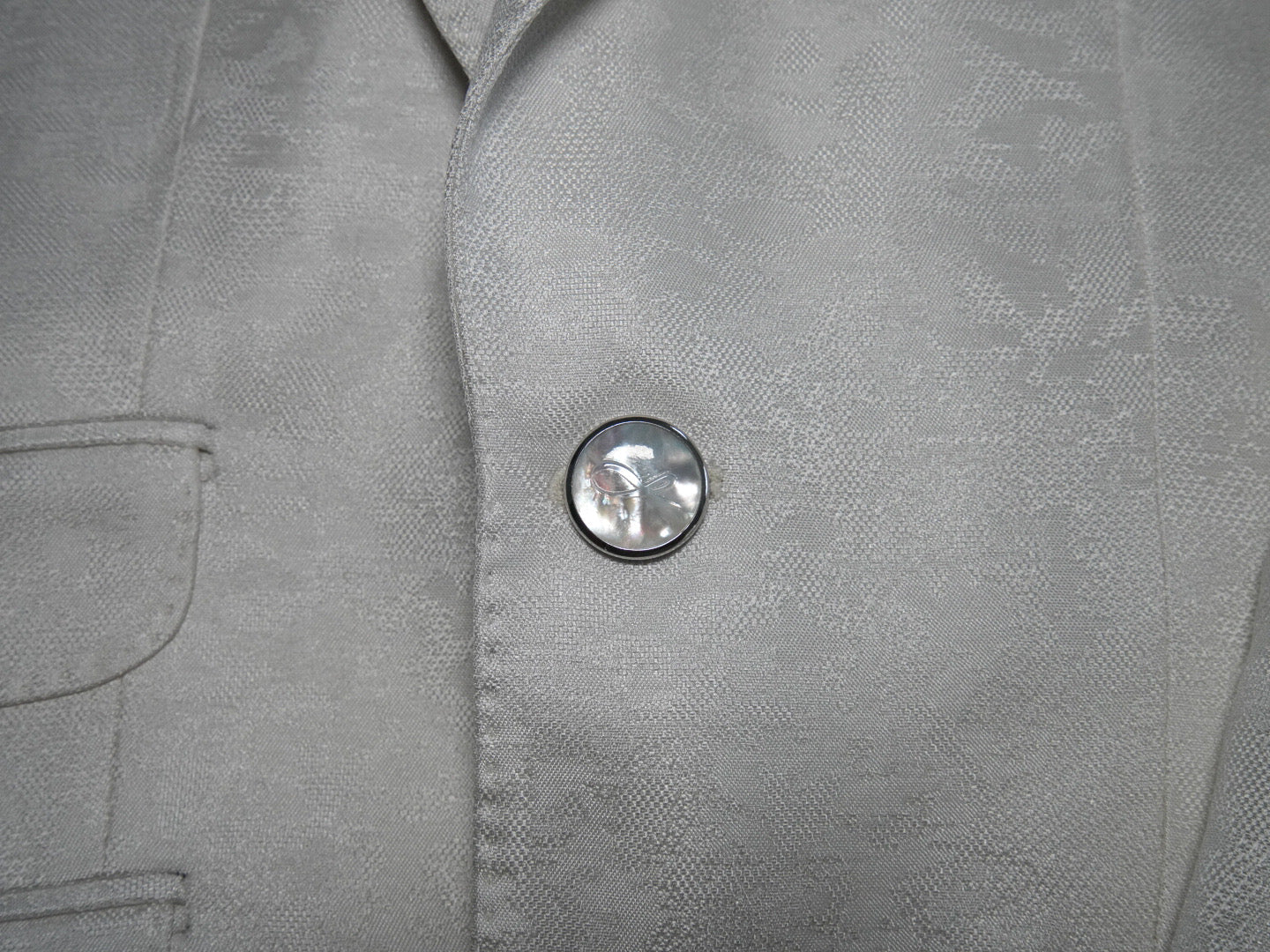 Mother Of Pearl With Silver Tone Buttons For Sports Jacket-4
