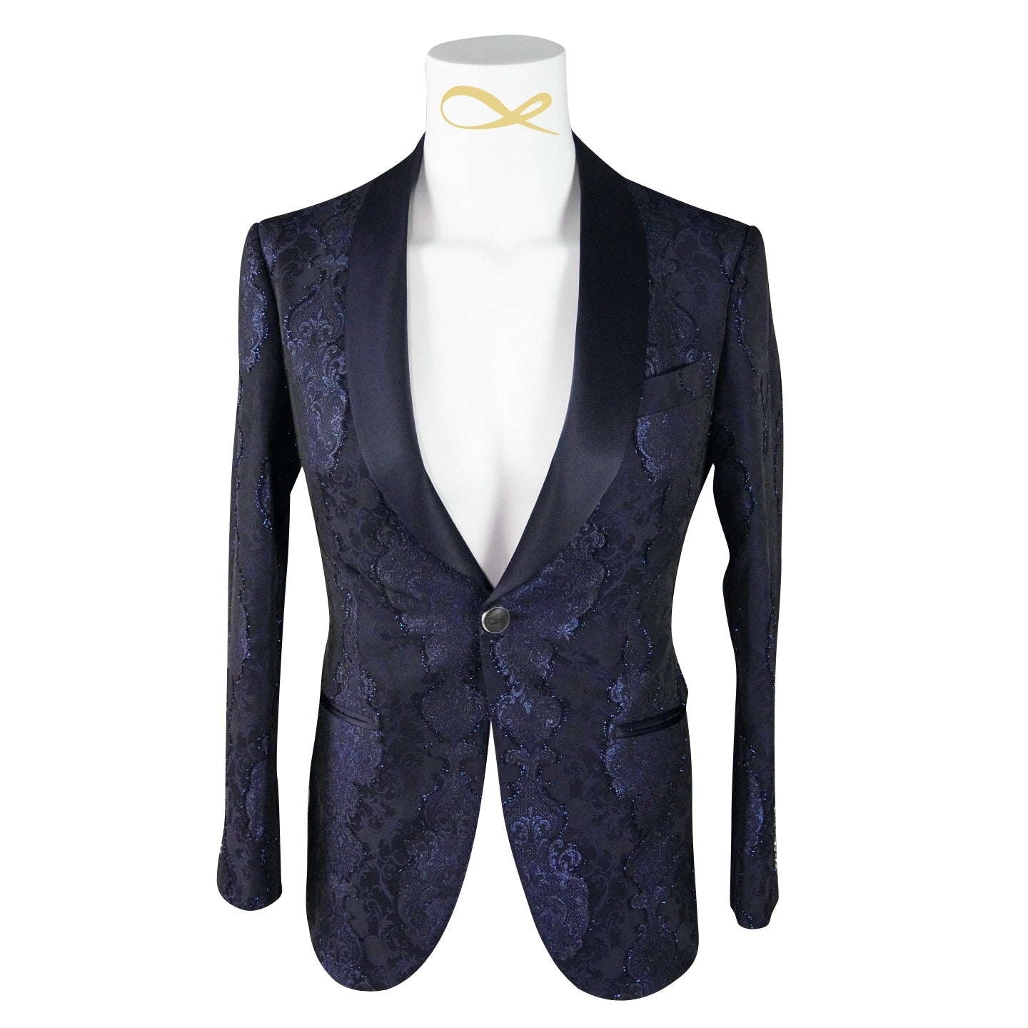 Navy Versailles Dinner Jacket-5