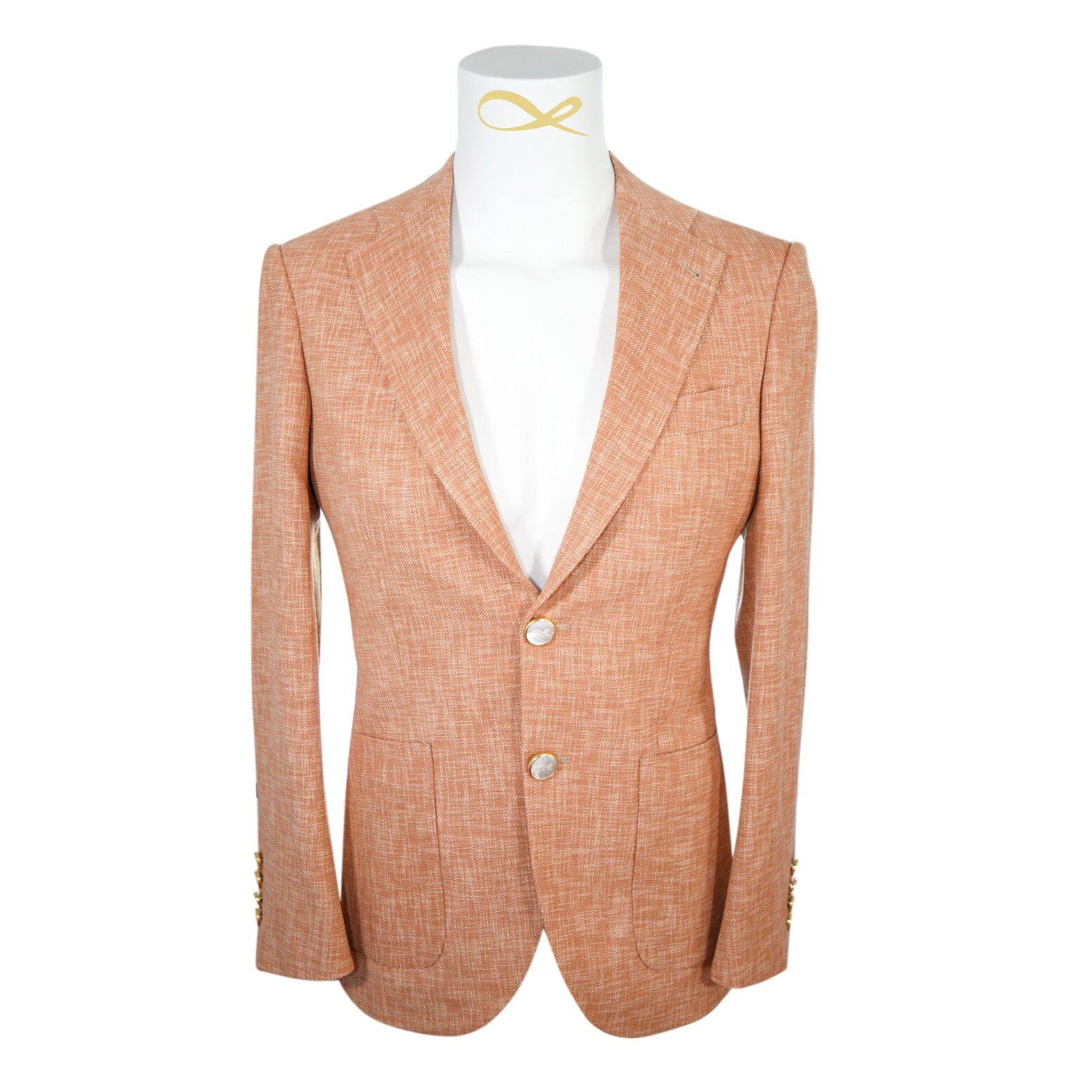 Copper Lino Tweed Sport Jacket-5
