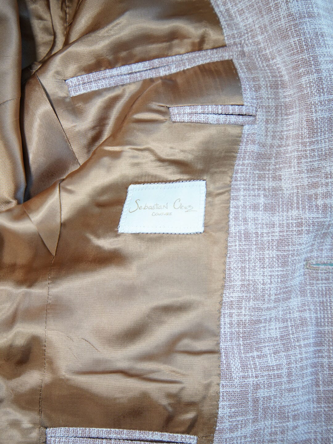 Nude Blush Lino Tweed Jacket-9