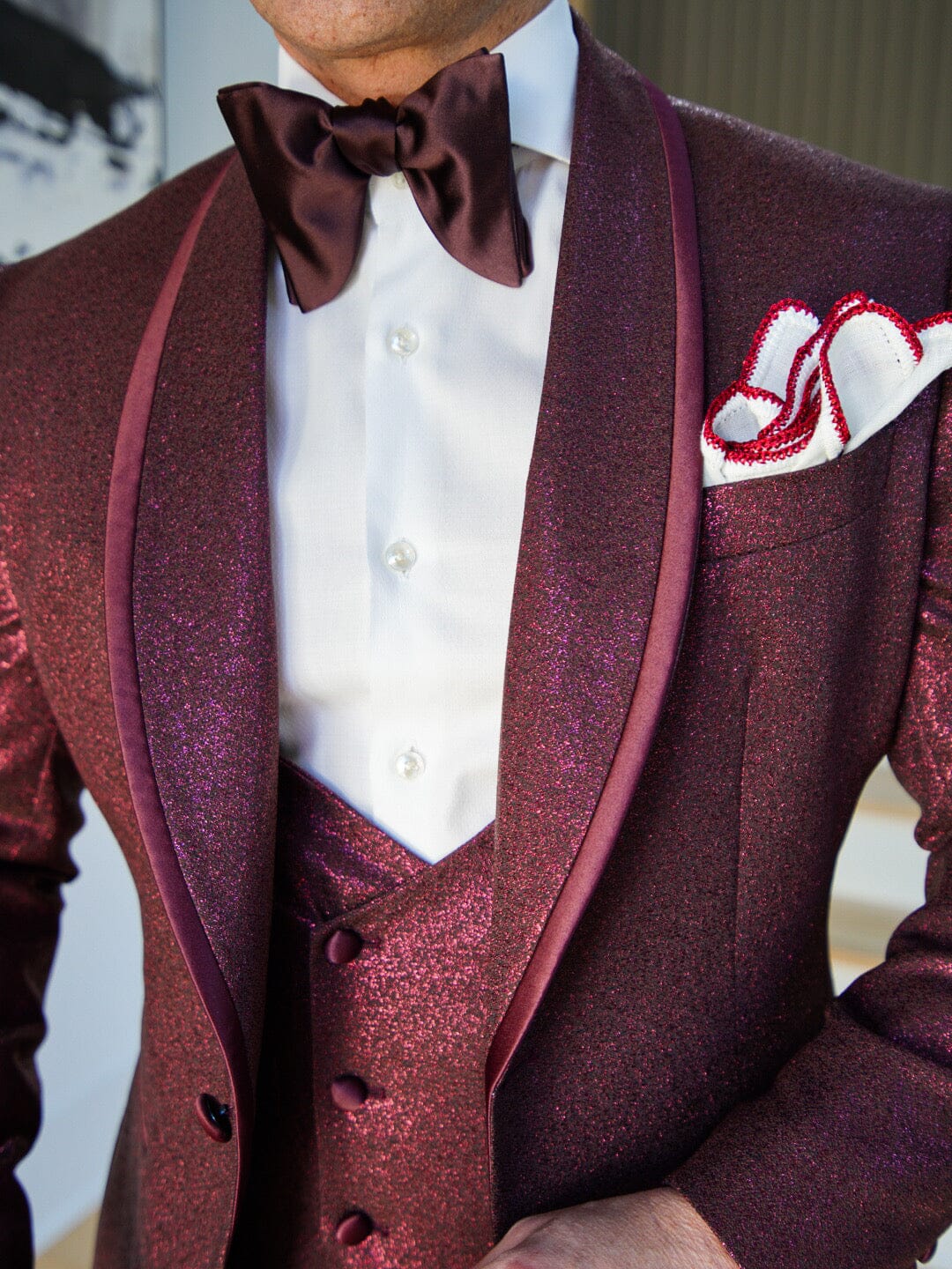 Scarlet Lustro Dinner Jacket