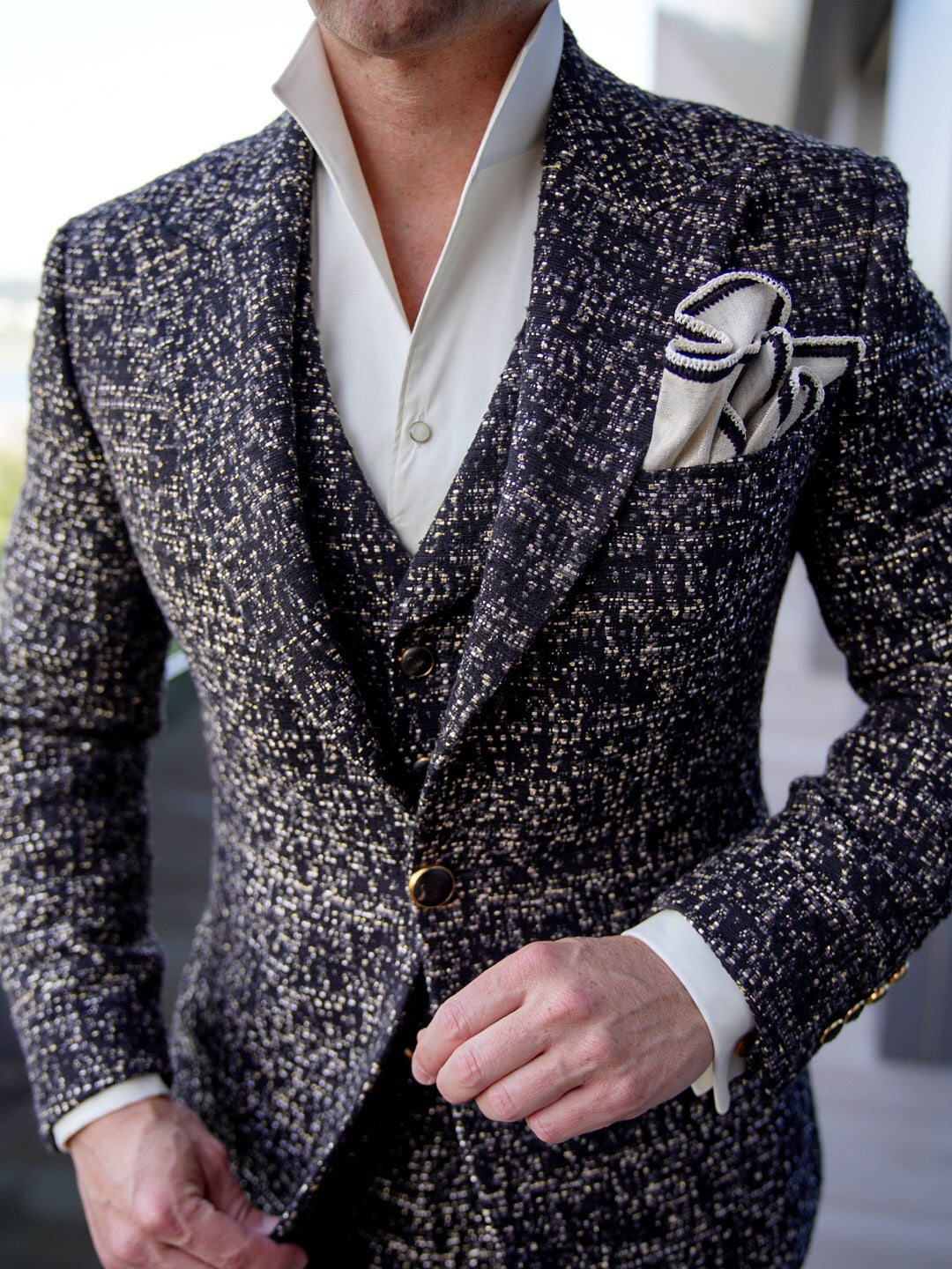 Onyx Oro Tweed Jacket