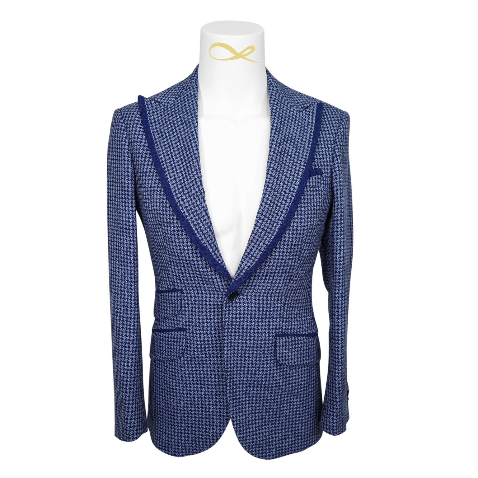 Powder Mica Blu Boucle Jacket @ The Vault-5