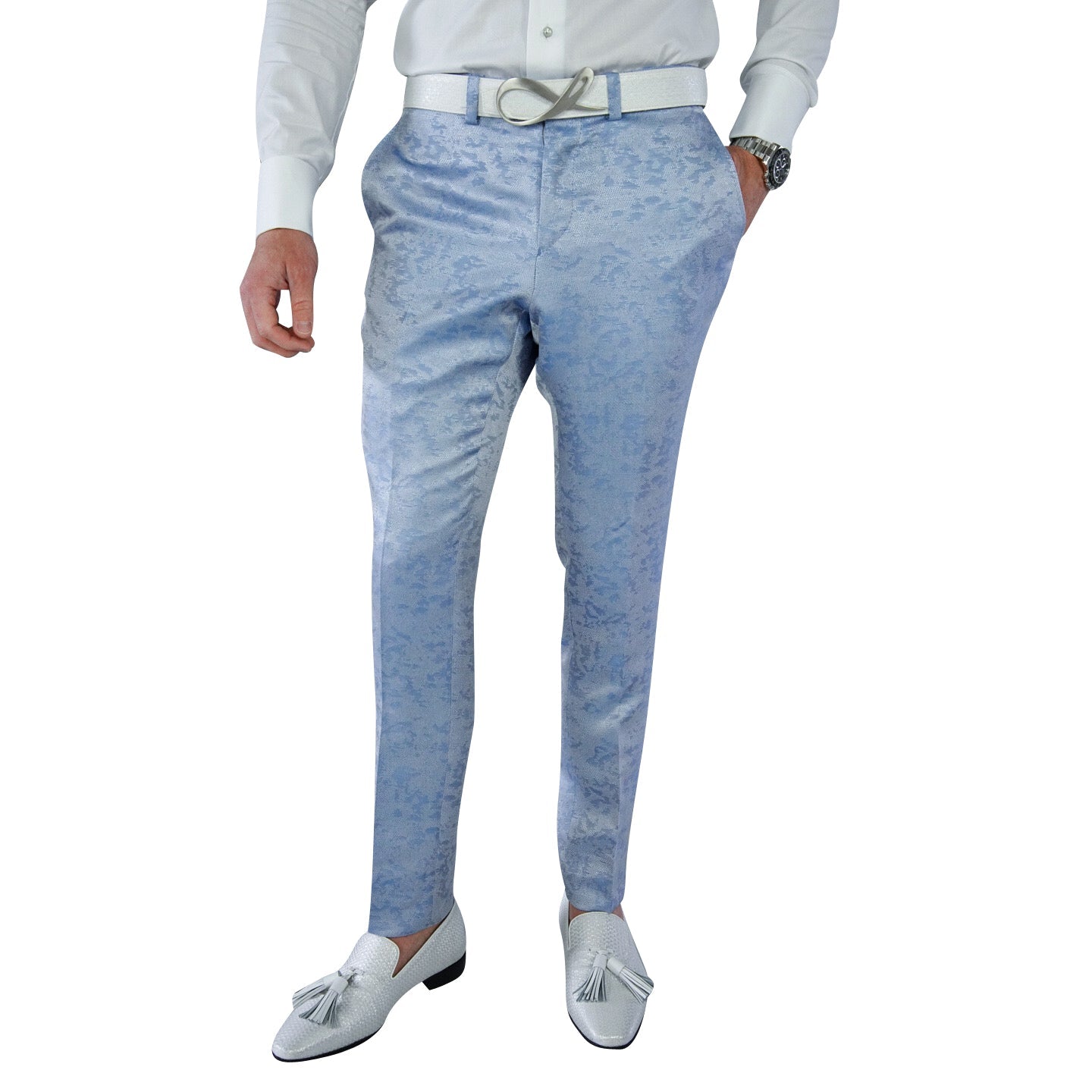 Baby Blu Brillo Trousers-3
