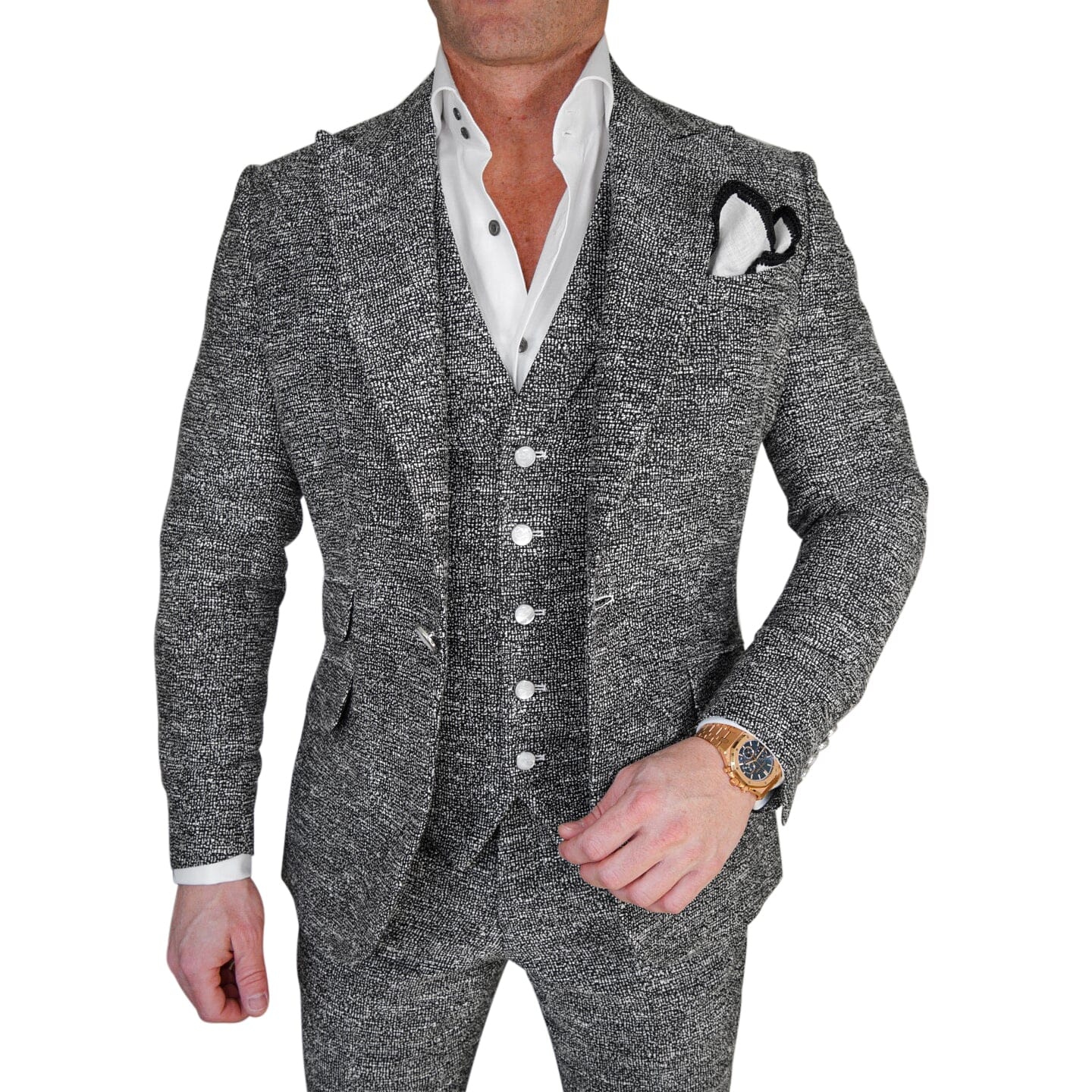Carbon Grano Tweed Jacket @ The Vault-3
