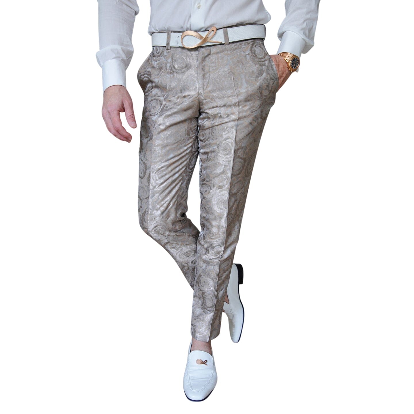 Champagne Rosa Trousers @ The Vault