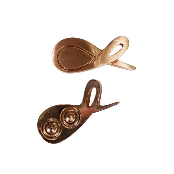 Bordo With Rose Gold Hardware Leather Loafers-11