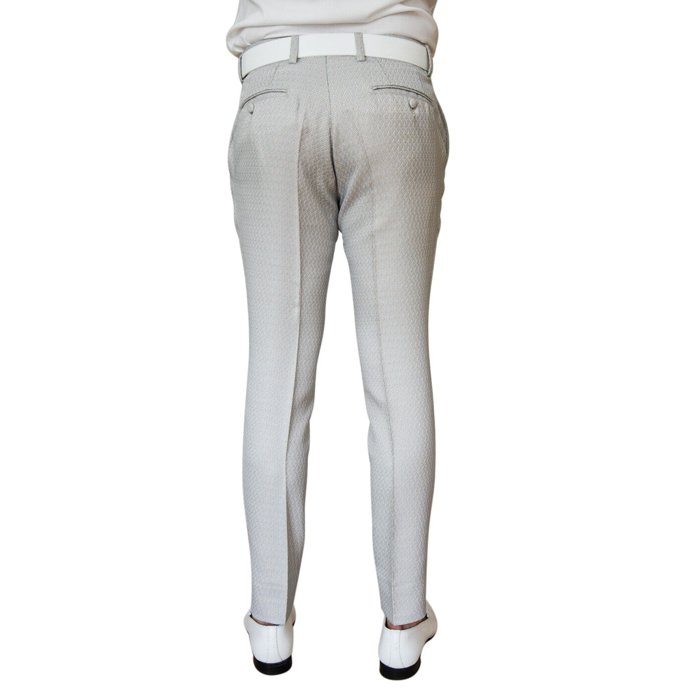Oyster Herringbone Trousers @ The Vault-5
