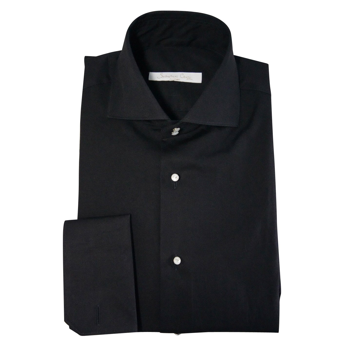 Black Classico Signature Tuxedo Shirt @ The Vault-3
