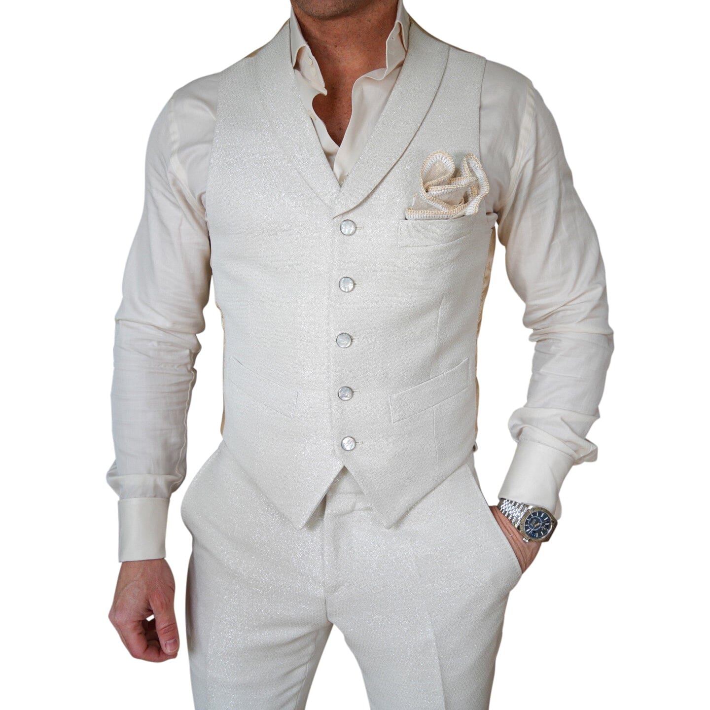 Frost Perla Ciottoli Waistcoat @ The Vault