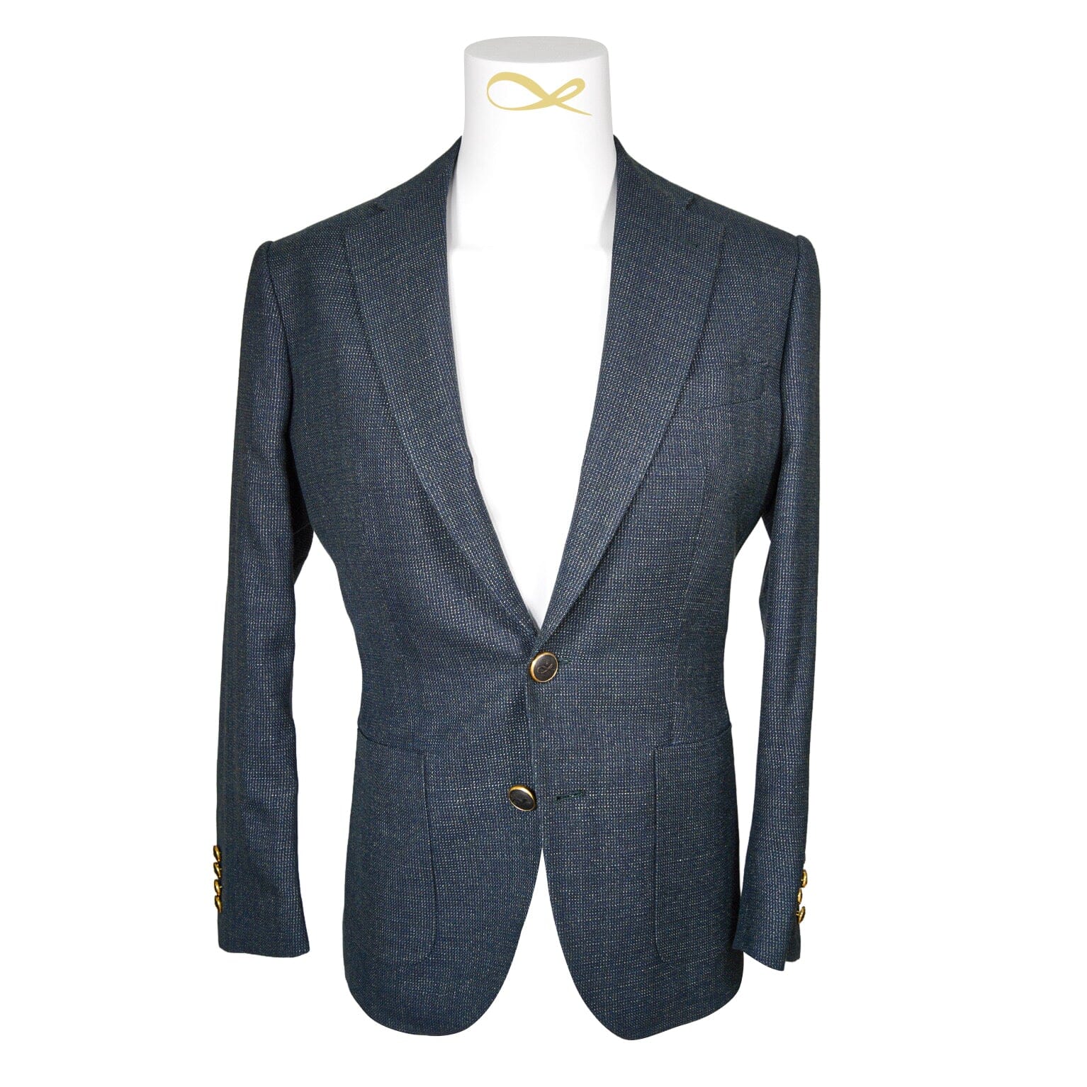 Midnight Jade Tweed Jacket-4