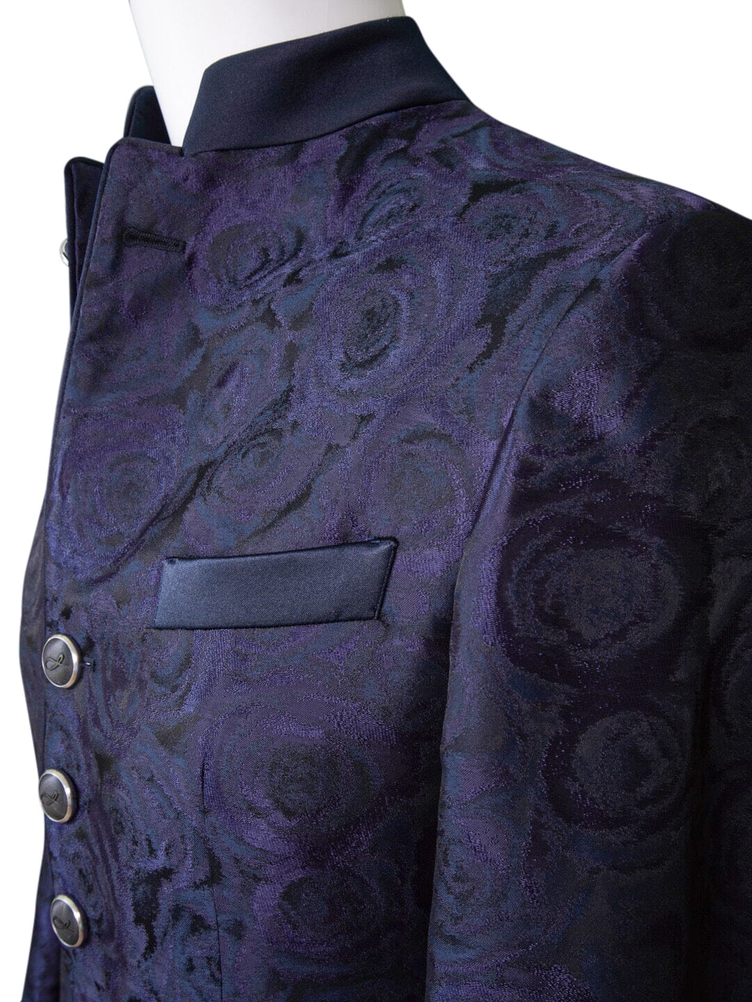 Navy Blue Rosa Mandani Jacket @ The Vault-4