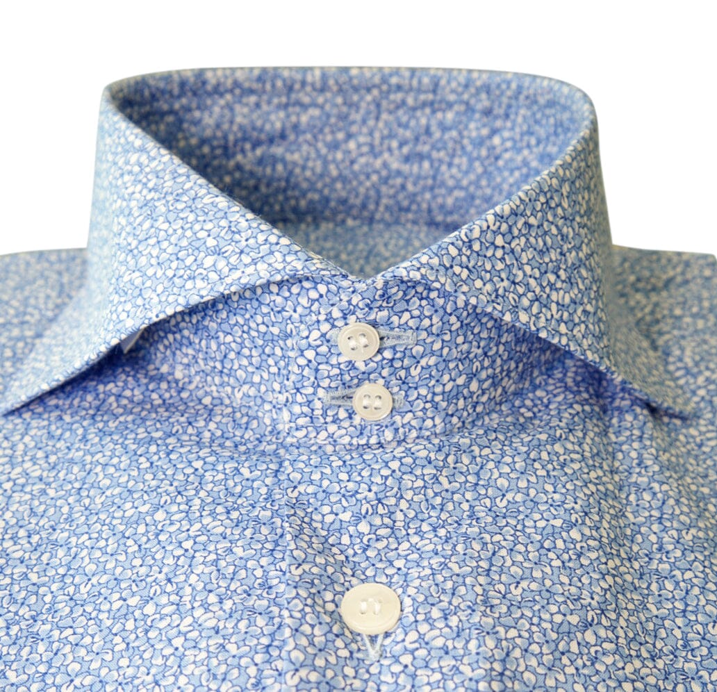 Baby Blue Fiore Dress Shirt-3