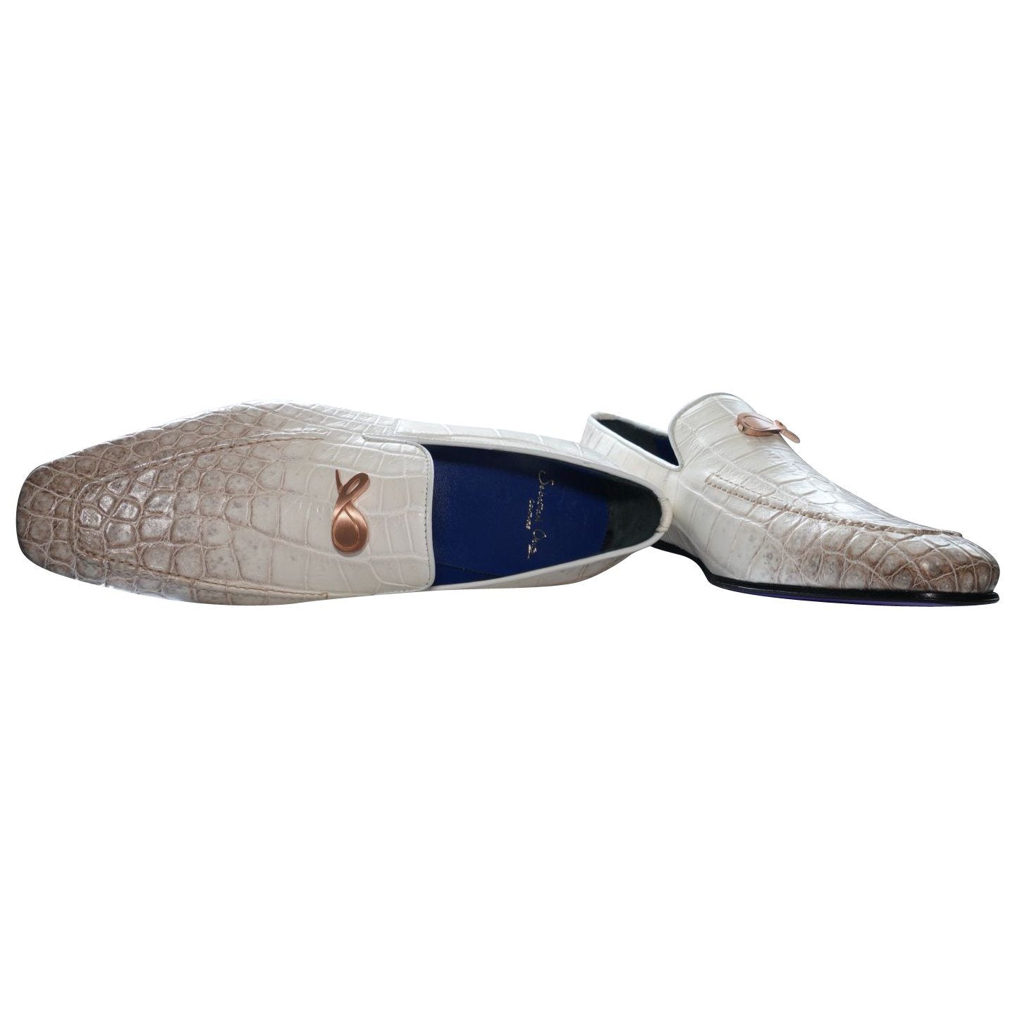 Himalaya With Rose Gold Hardware Loafers-9