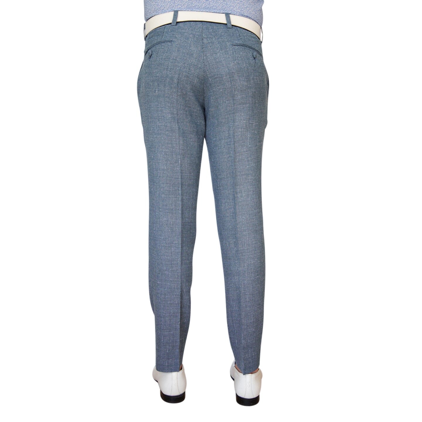 Cerulean Tweed Trousers-4