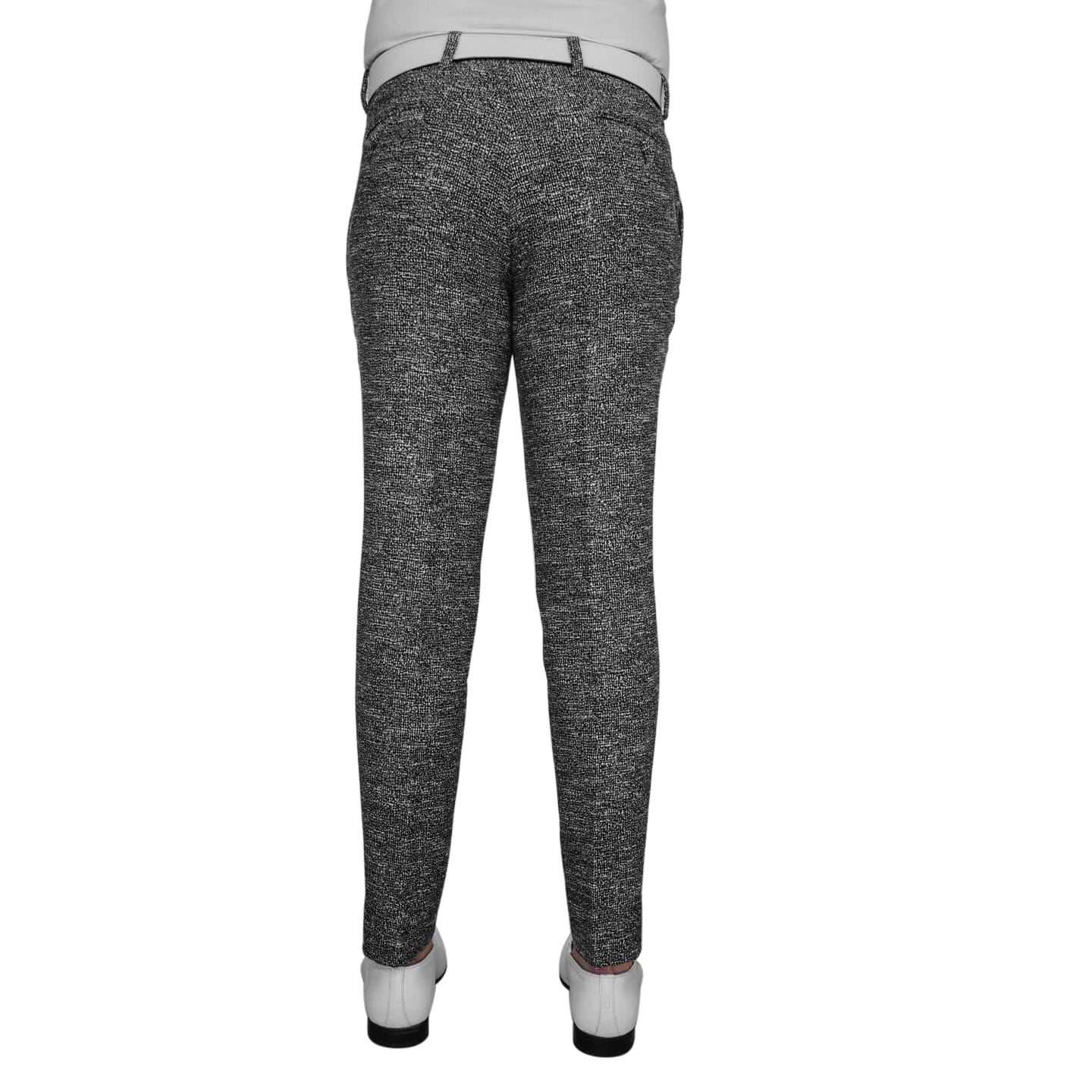 Carbon Grano Tweed Tweed Trousers @ The Vault-4