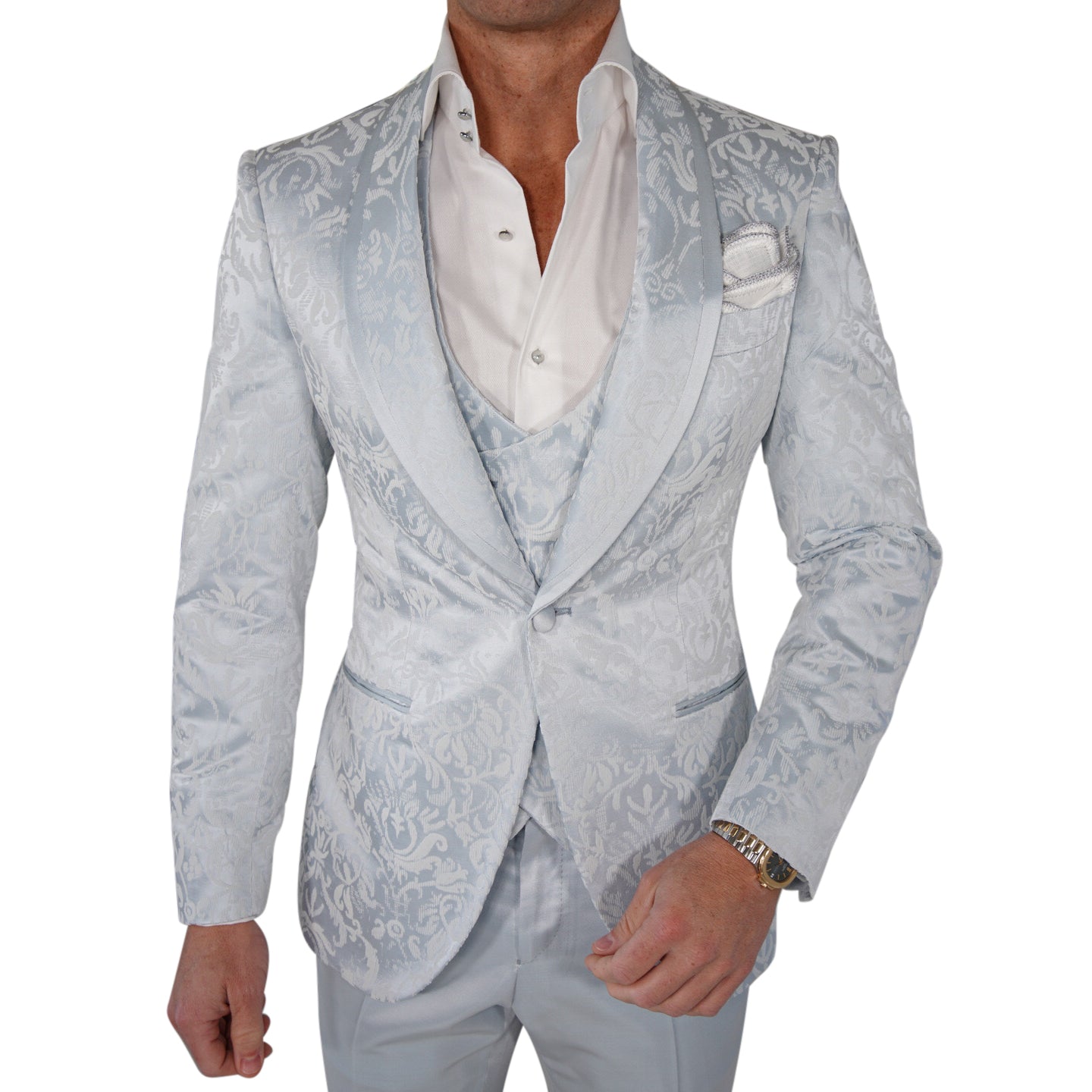 Blu Ghiaccio Dinner Jacket-4