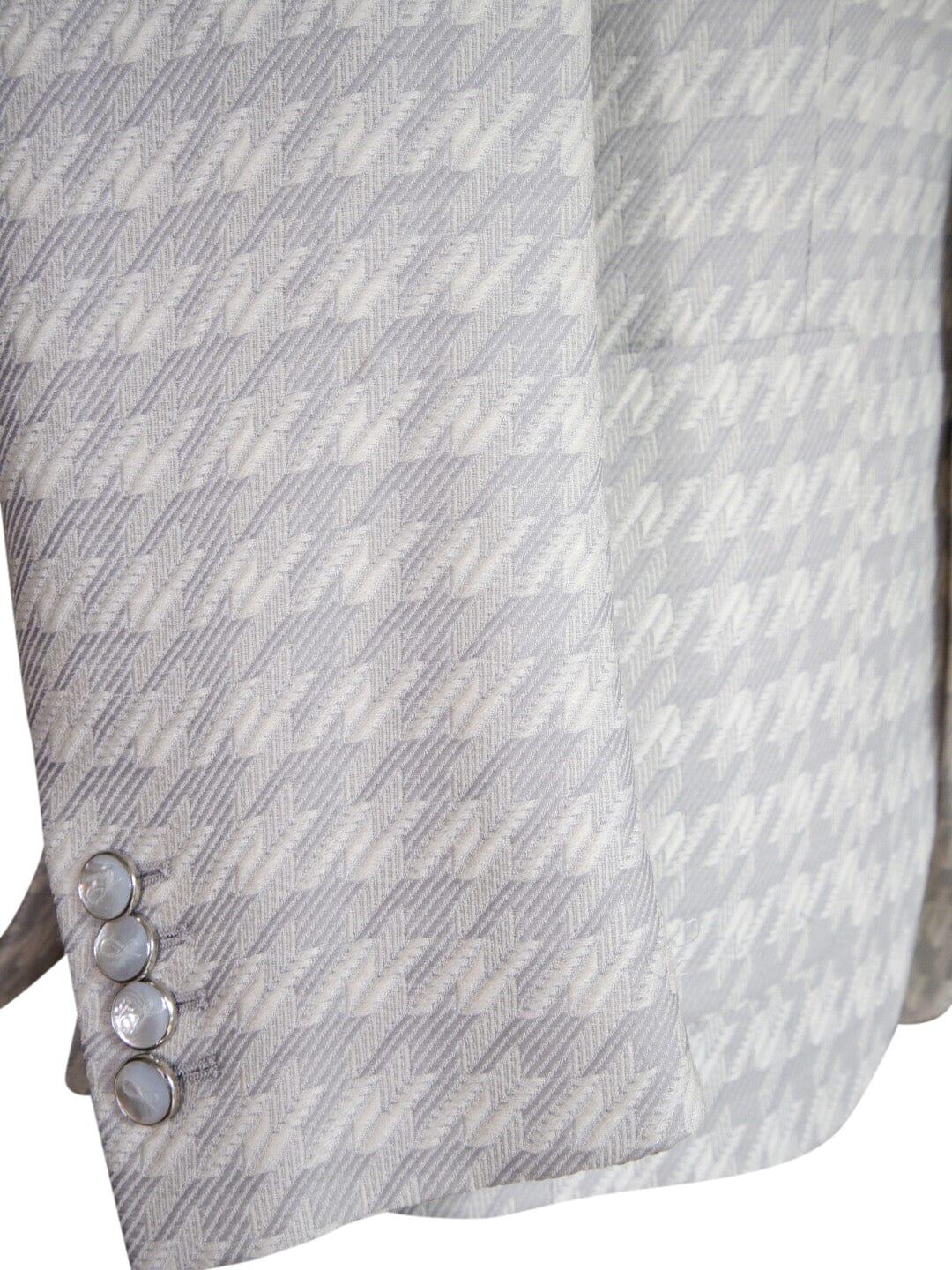 Oyster Grigio Houndstooth Jacket-8