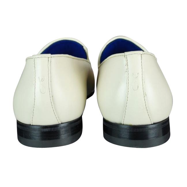 Classica Mascarpone With Yellow Gold Gold Hardware Leather Loafers @ The Vault-4