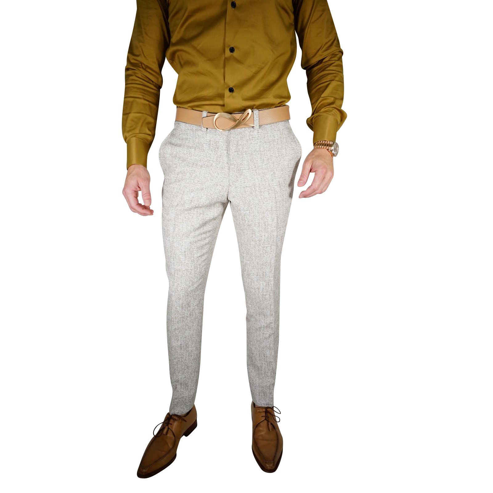 Tan Paglia Trousers @ The Vault-3