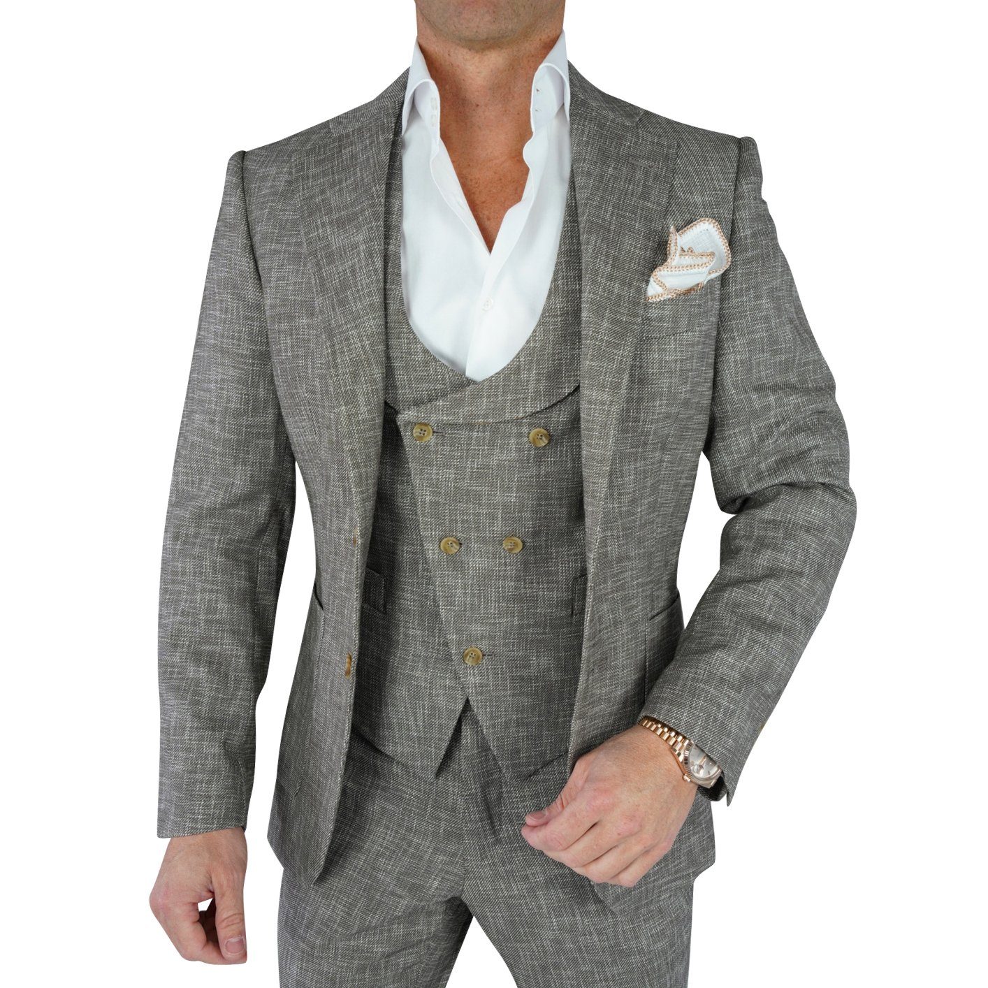Hazel Lino Tweed Jacket-4
