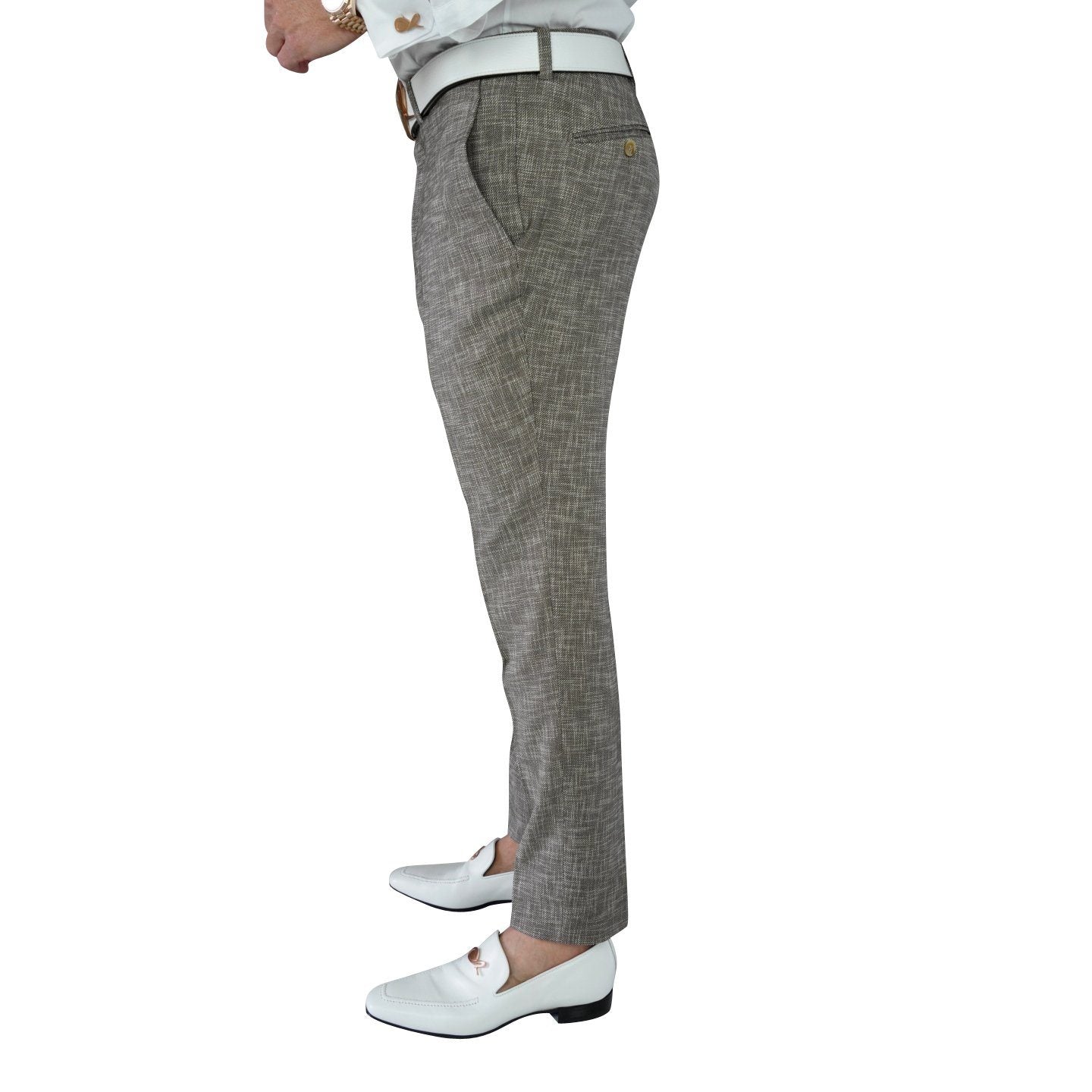 Hazel Lino Tweed Trousers @ The Vault-4