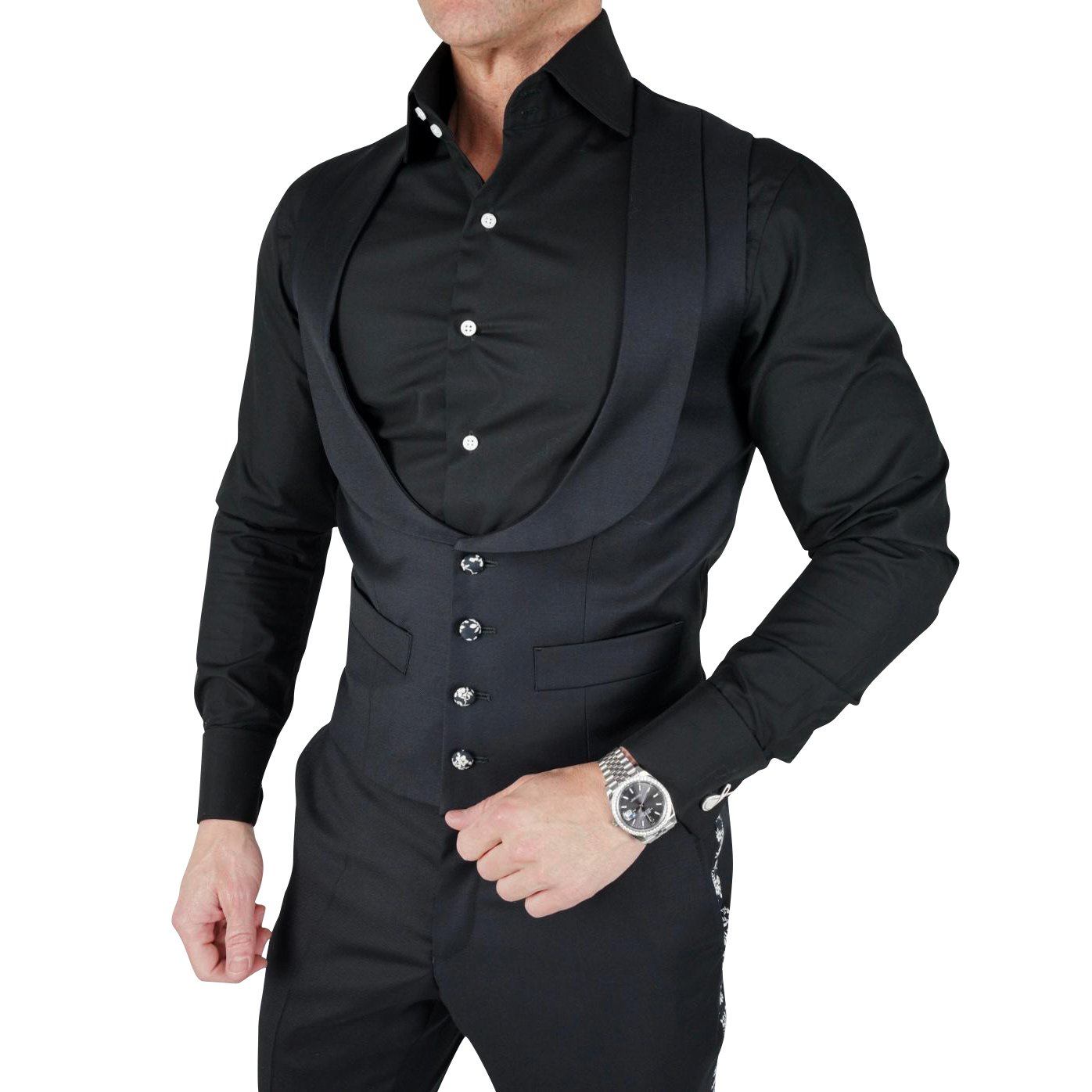 Black Gypso Cavallo Waistcoat @ The Vault
