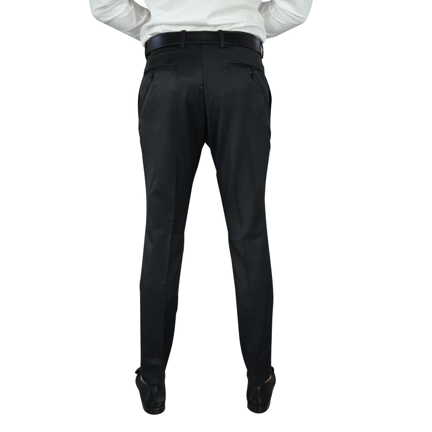 Black Evento Trousers-5