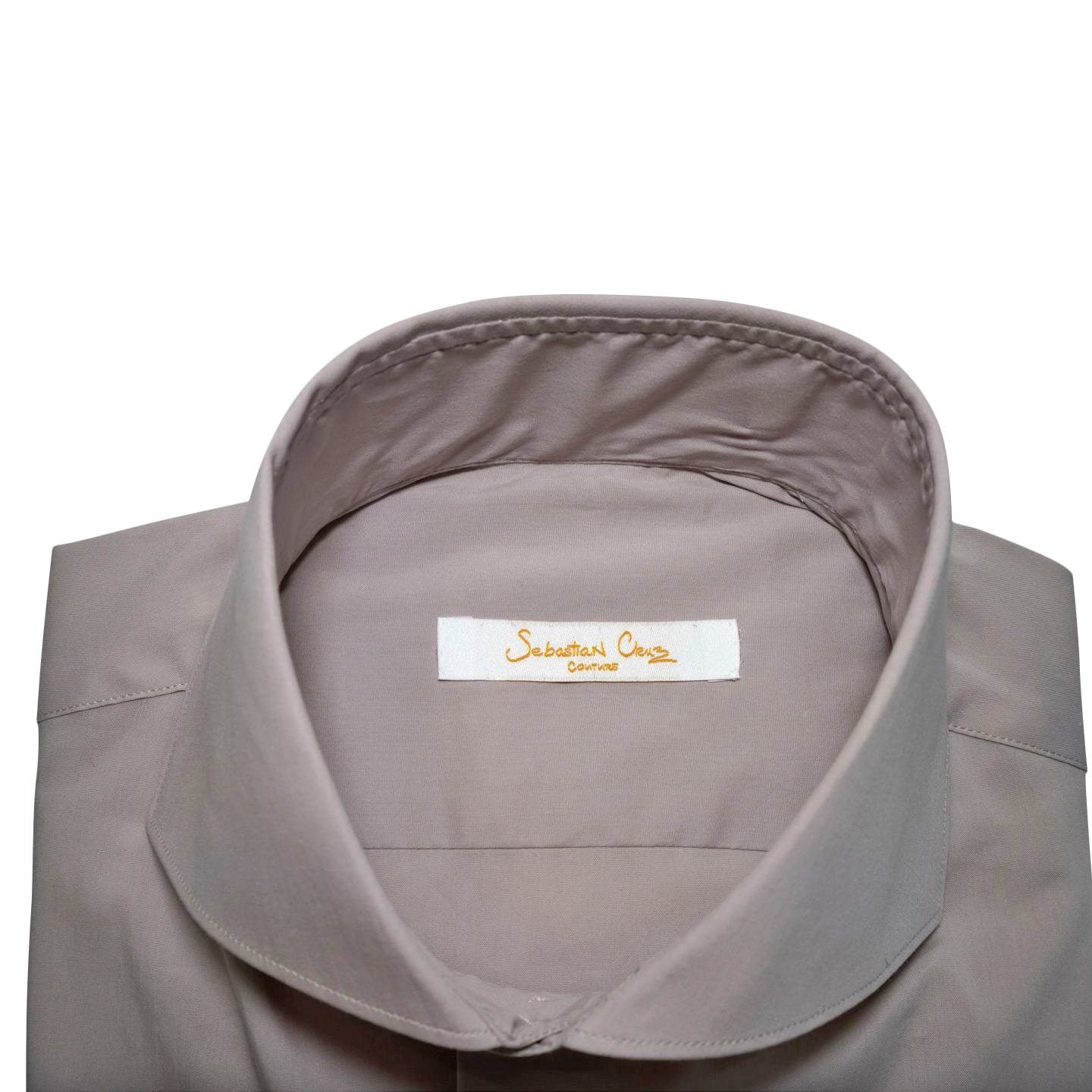 Brushed Nude Dress Shirt-4