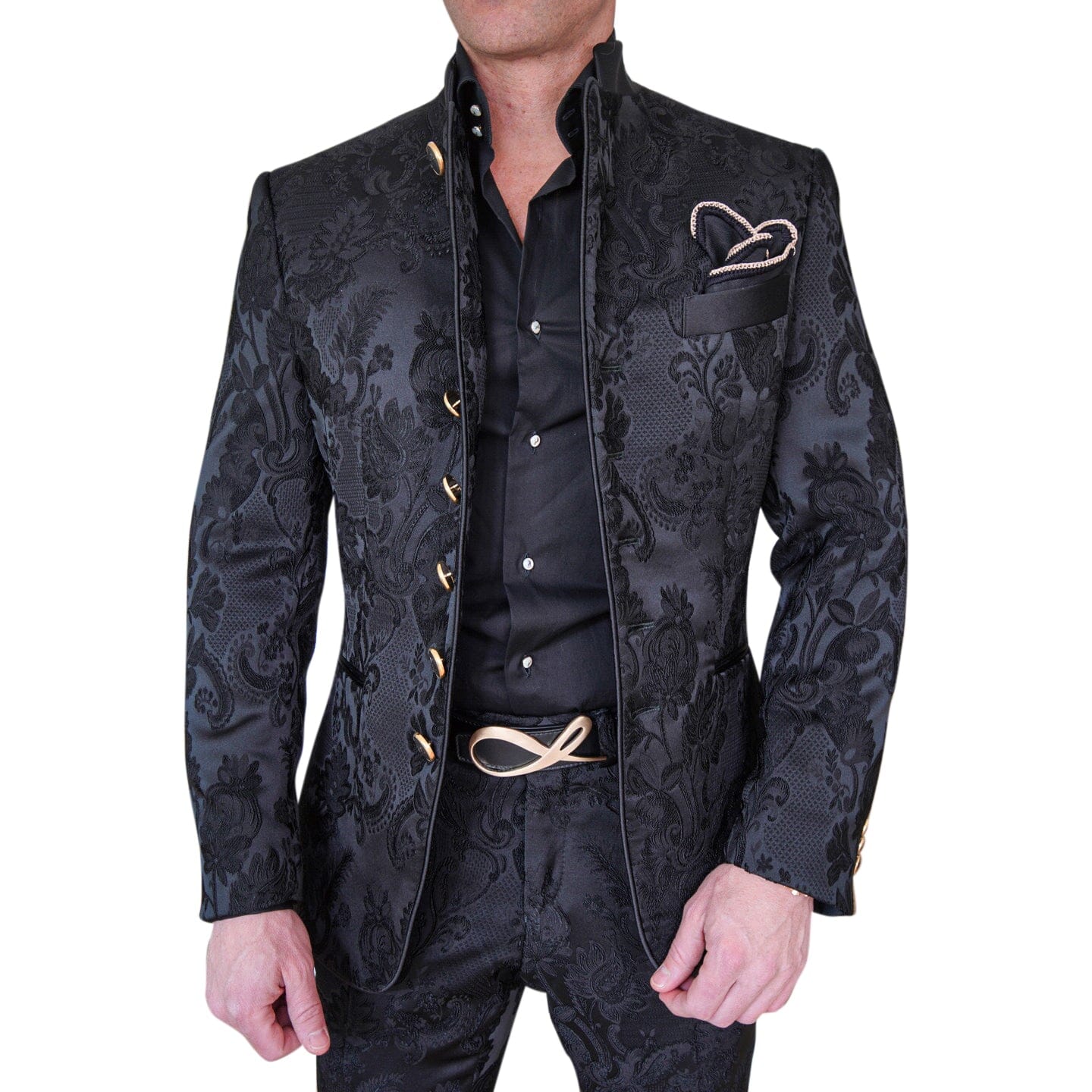 Black Vittoriana Mandani Jacket-4