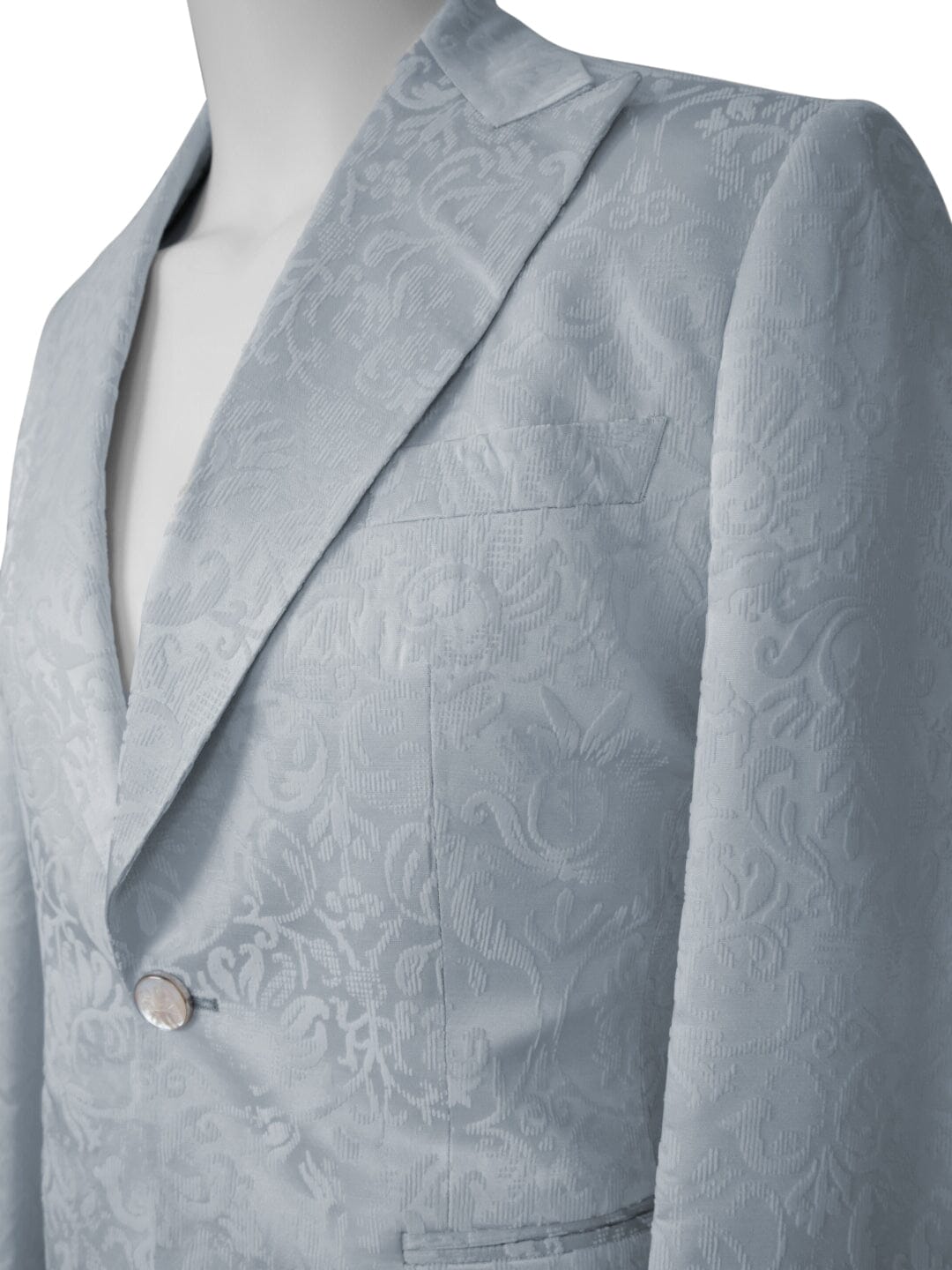 Blu Ghiaccio Paisley Bold Jacket-5