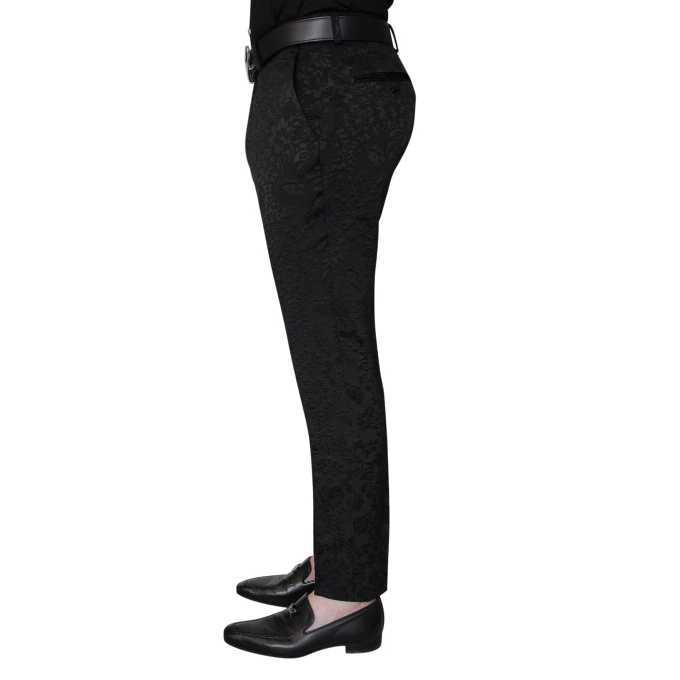 Black Fiore Trousers-3
