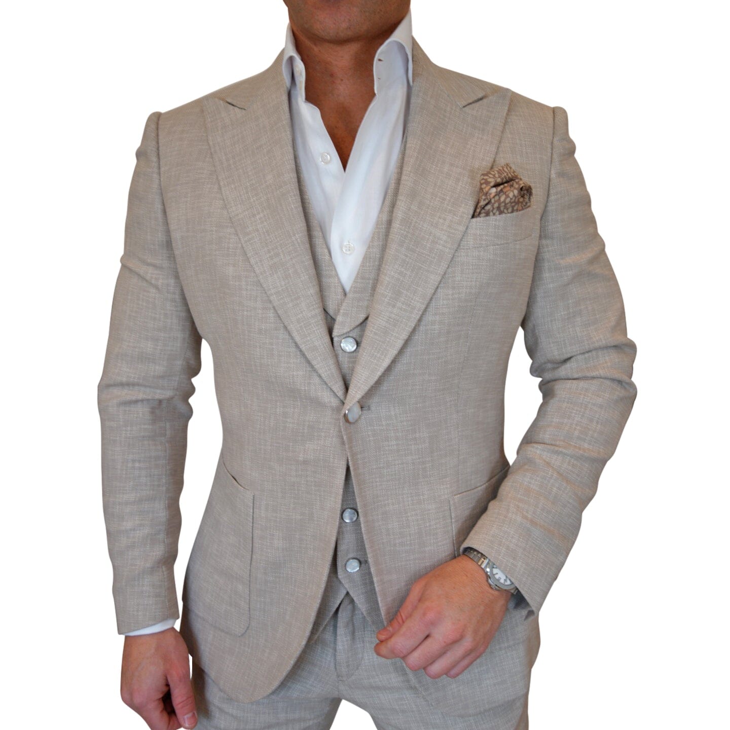 Avena Lino Tweed Jacket-3