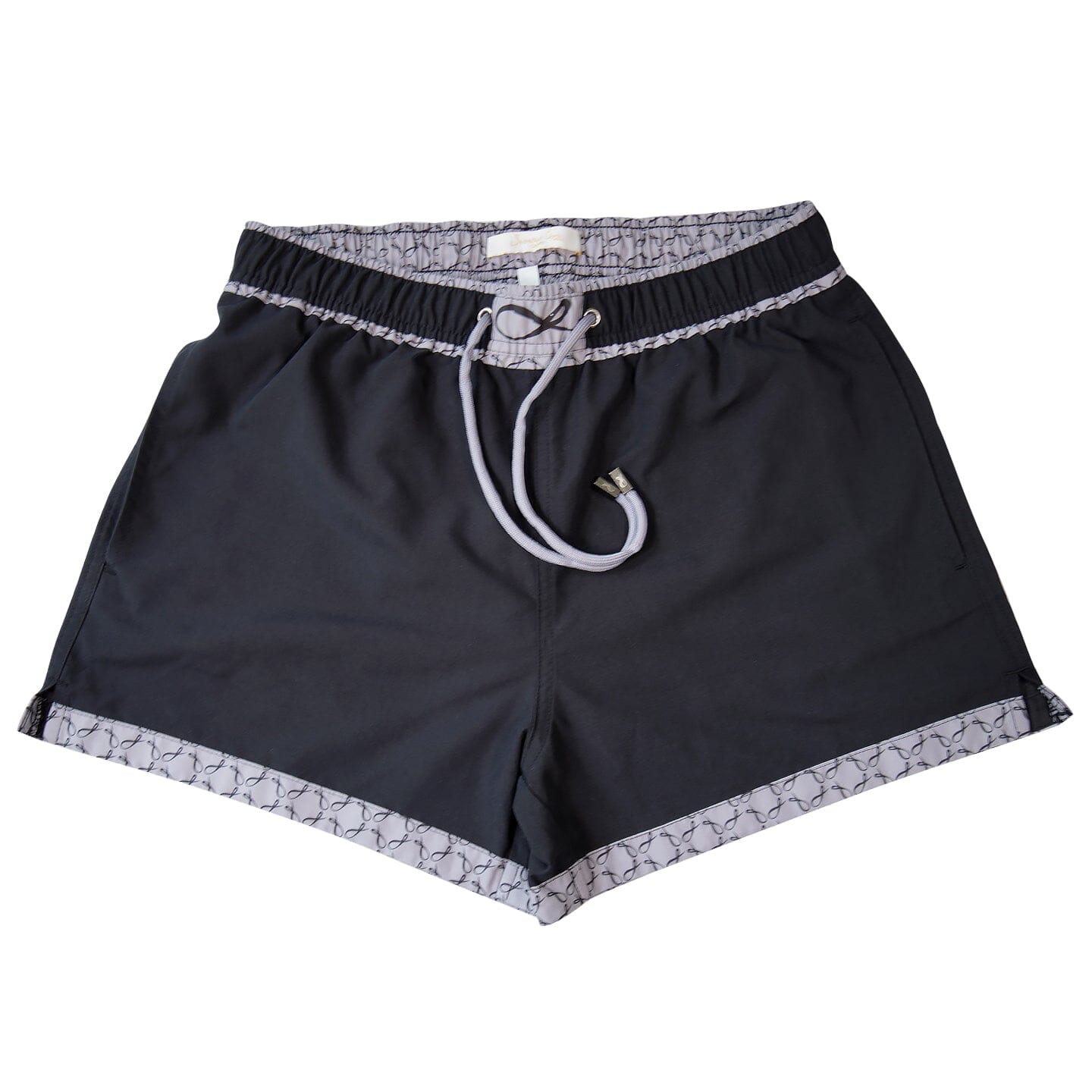 Nero Signature Logo Euro Swim Trunks-3