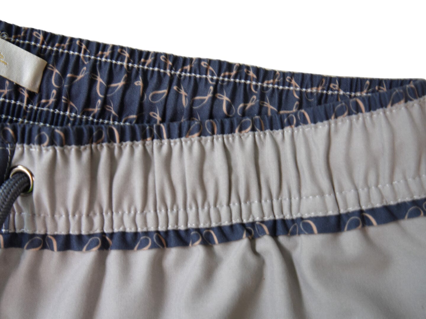 Grigio Signature Logo Euro Swim Trunks-7