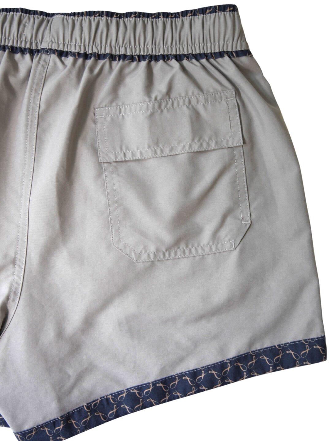 Grigio Signature Logo Euro Swim Trunks-8