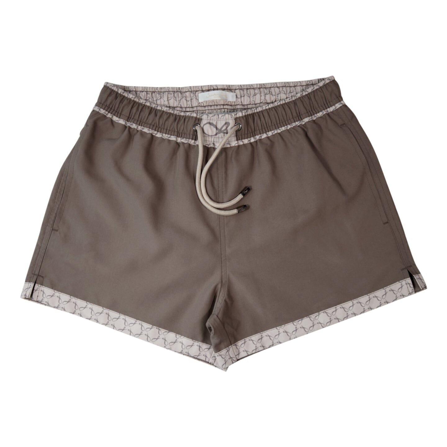 Caffe Signature Logo Euro Swim Trunks-4