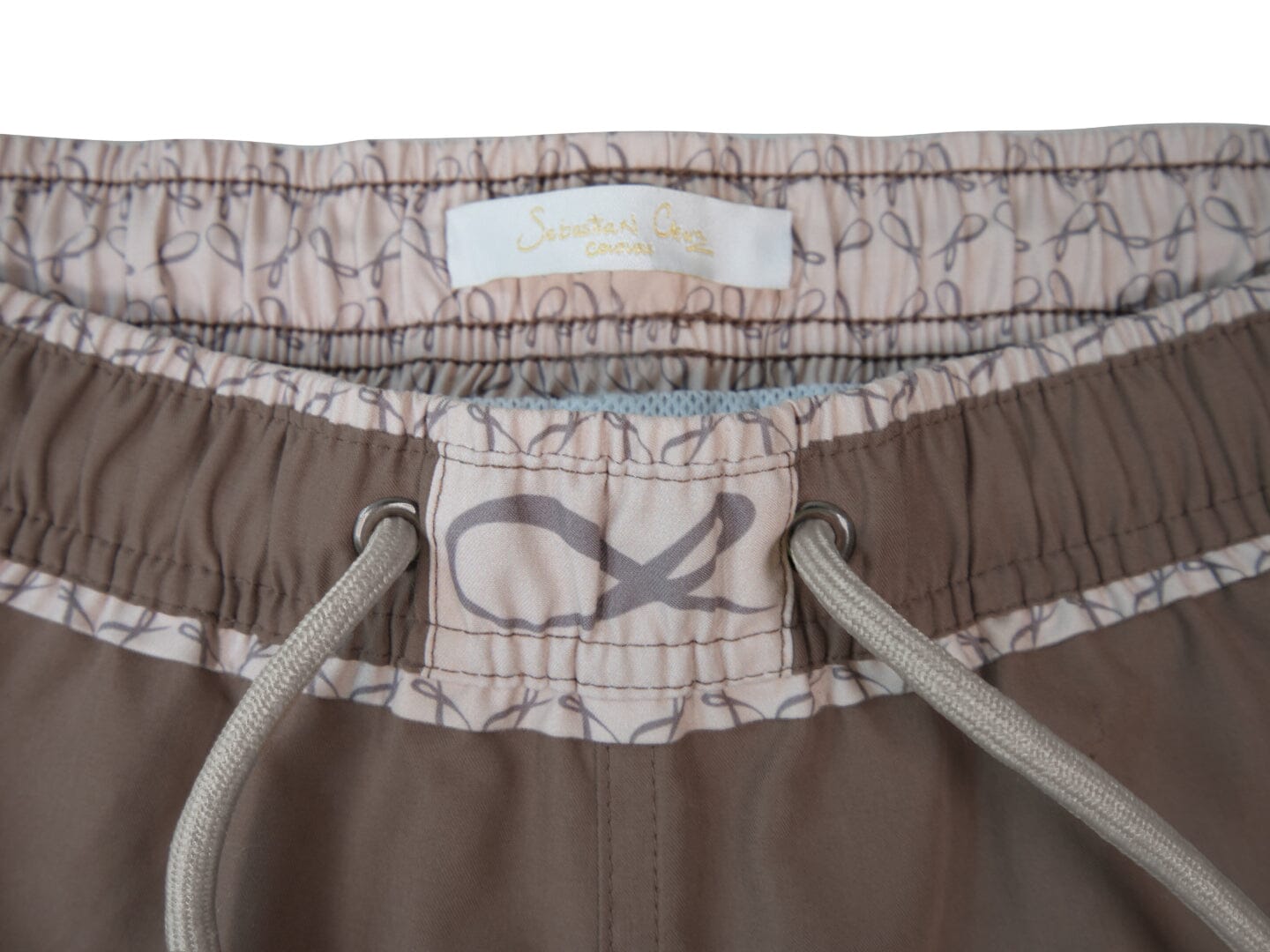 Caffe Signature Logo Euro Swim Trunks-5